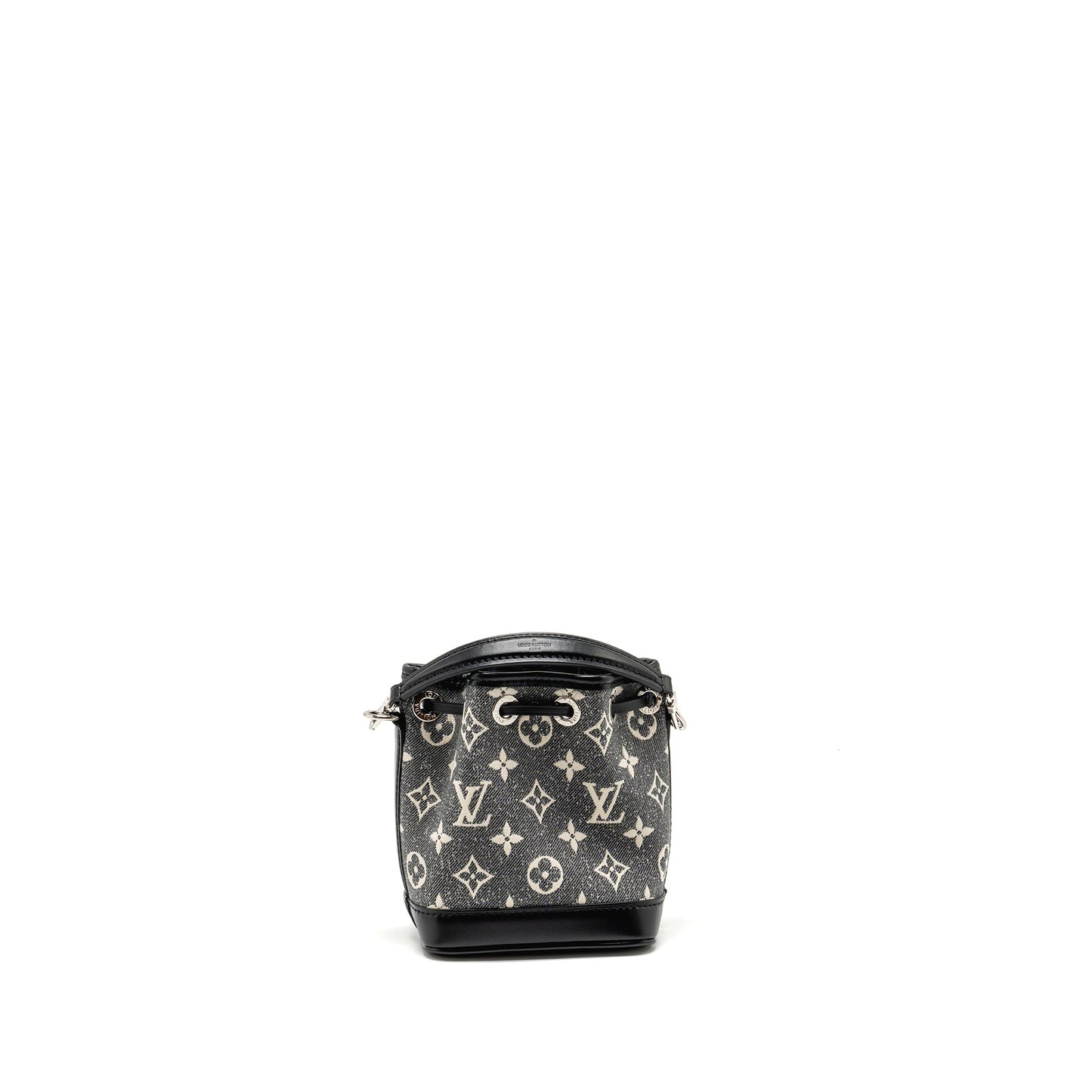 Louis Vuitton Nano Noe Jacquard Denim Black / Multicolor