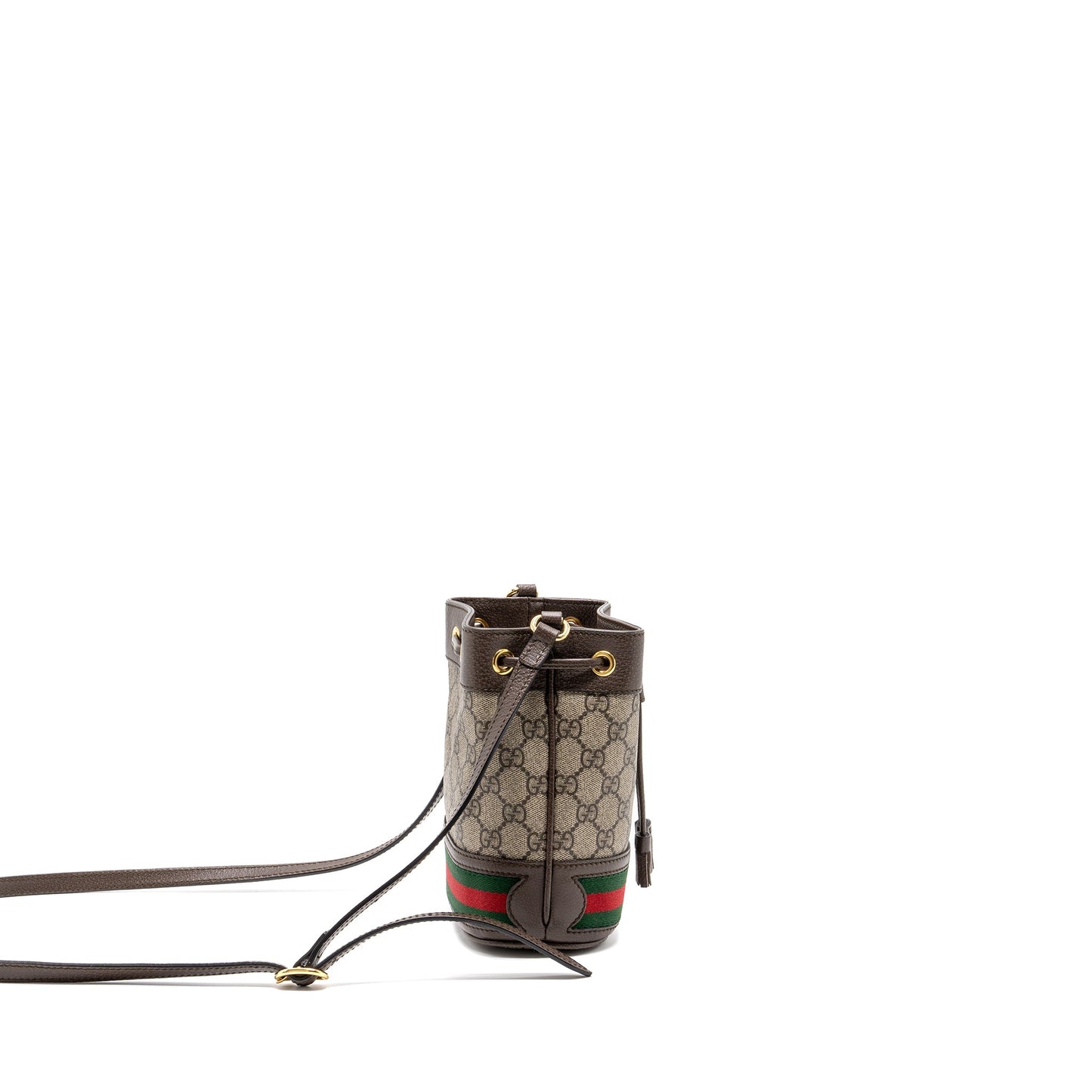 Gucci Ophidia Bucket Purse Supreme Canvas