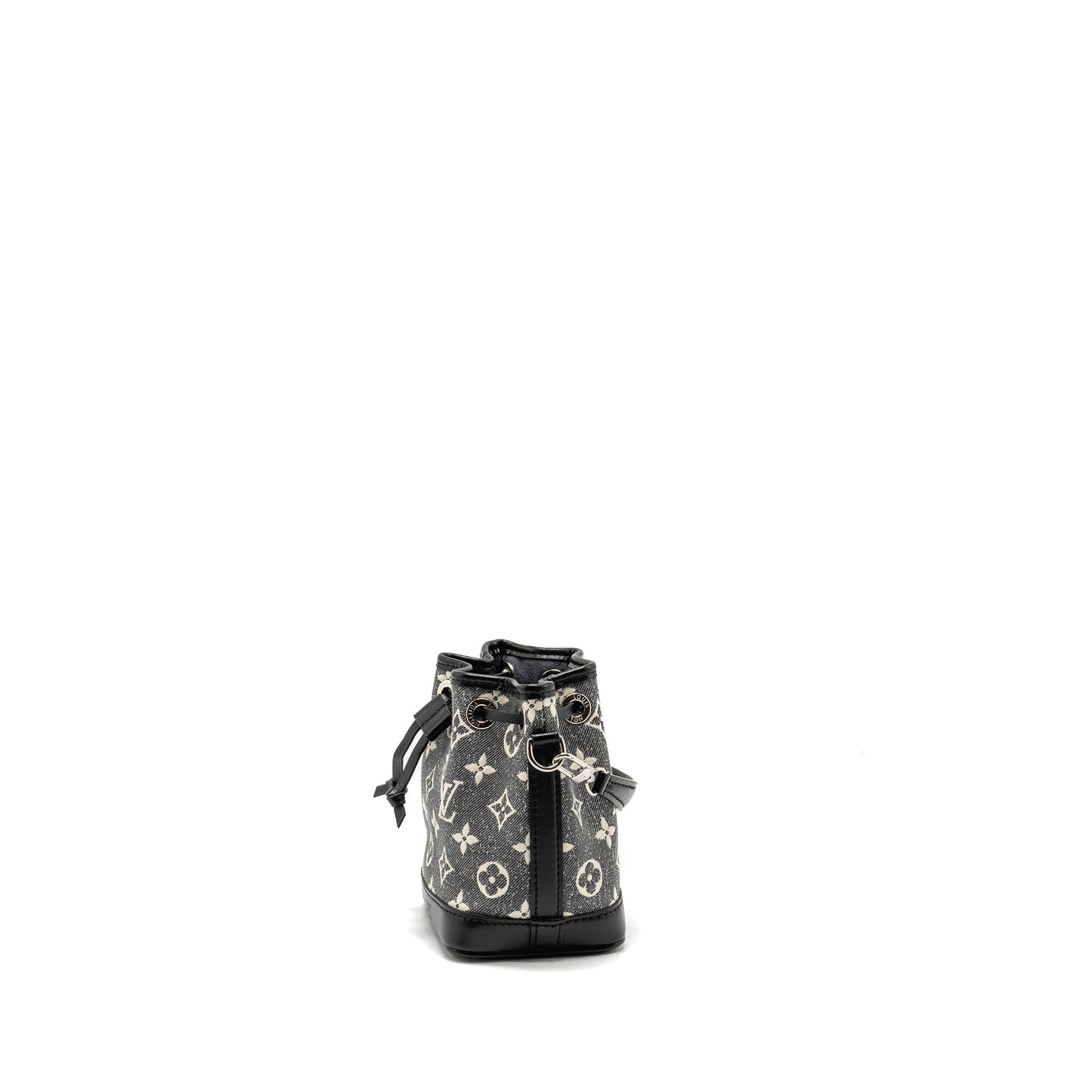 Louis Vuitton Nano Noe Jacquard Denim Black / Multicolor