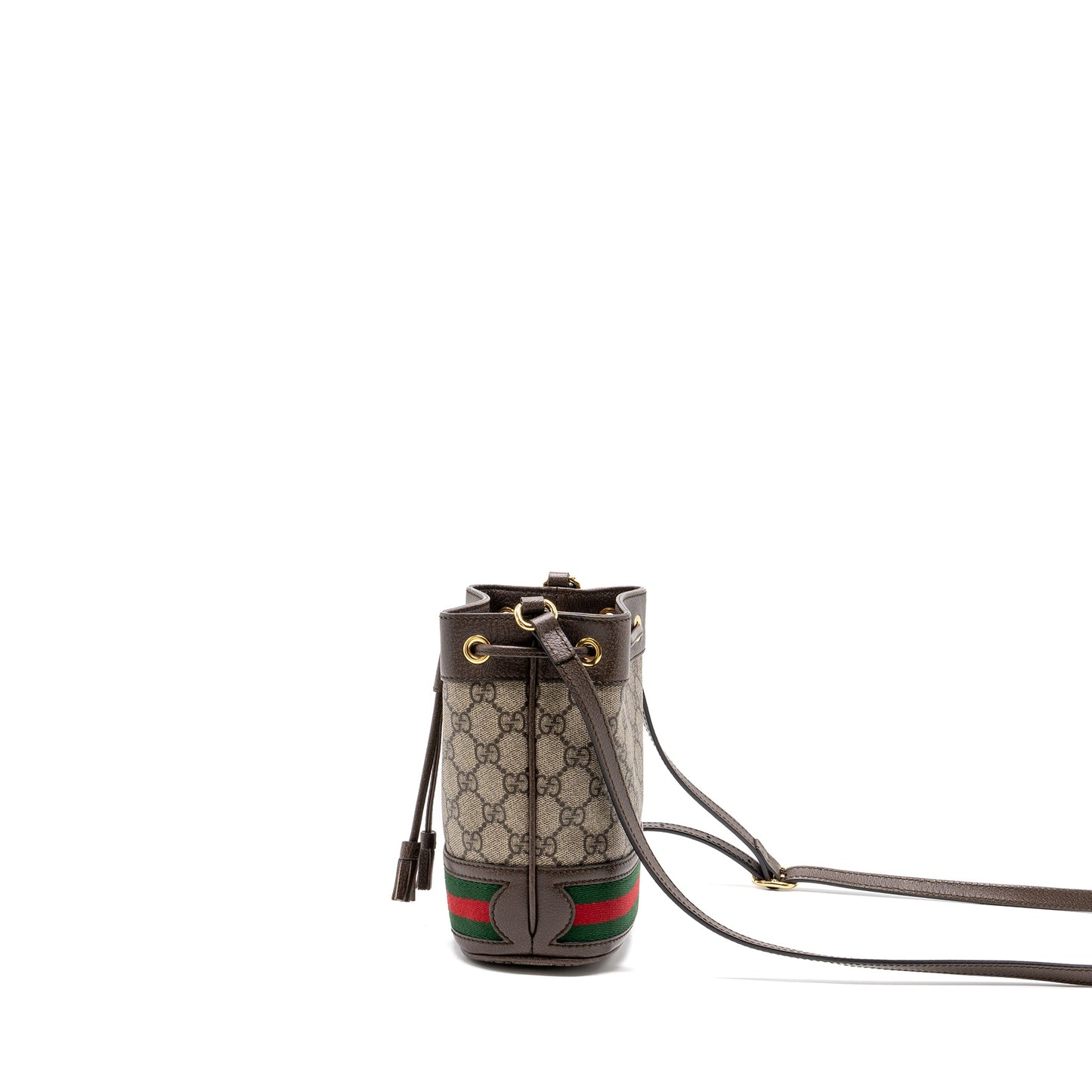 Gucci Ophidia Bucket Purse Supreme Canvas