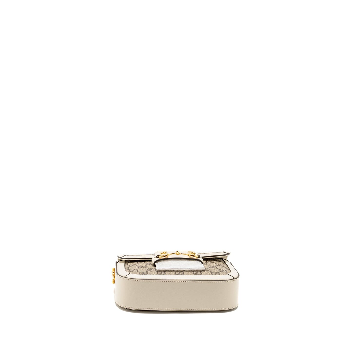 Gucci Mini Horsebit 1955 Purse Supreme Canvas/Leather White/Multicolour