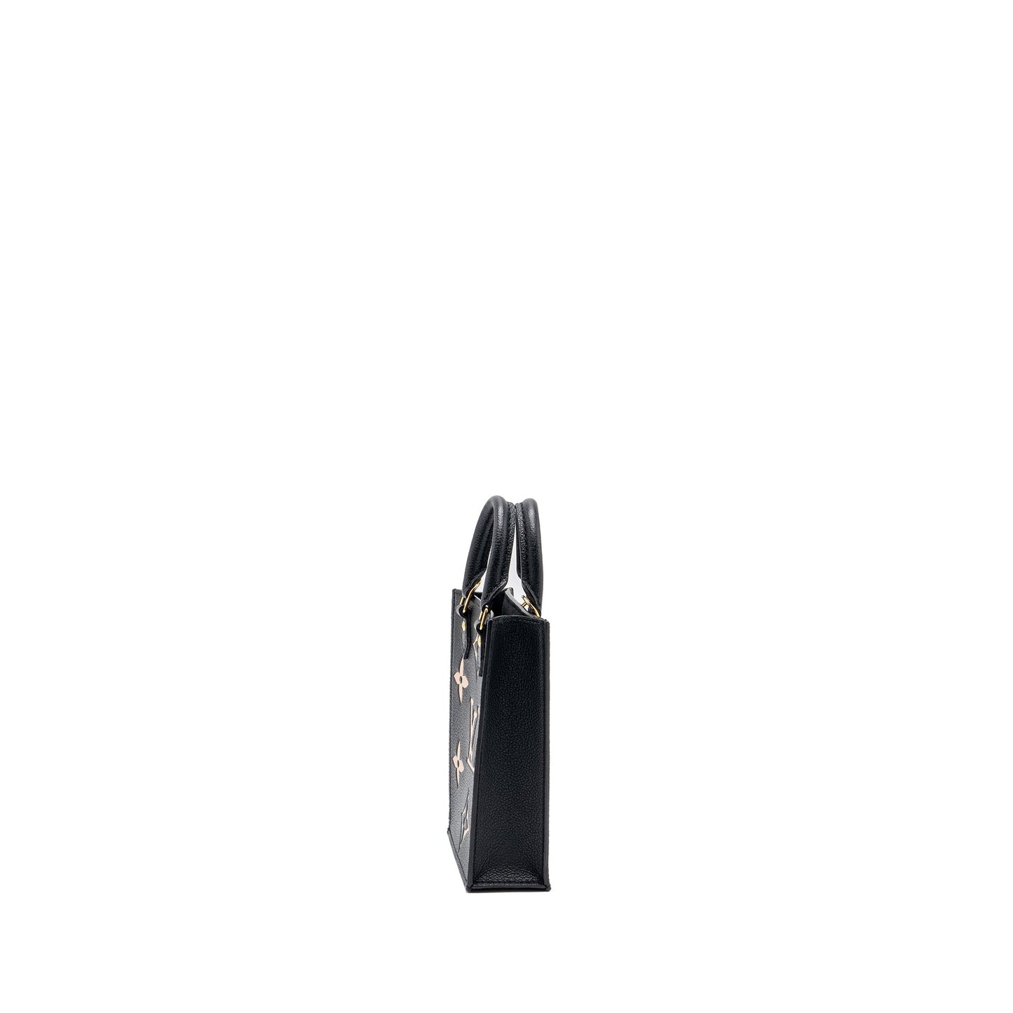 Louis Vuitton Petit Sac Plat Monogram Empreinte Black/ Beige (New Version)