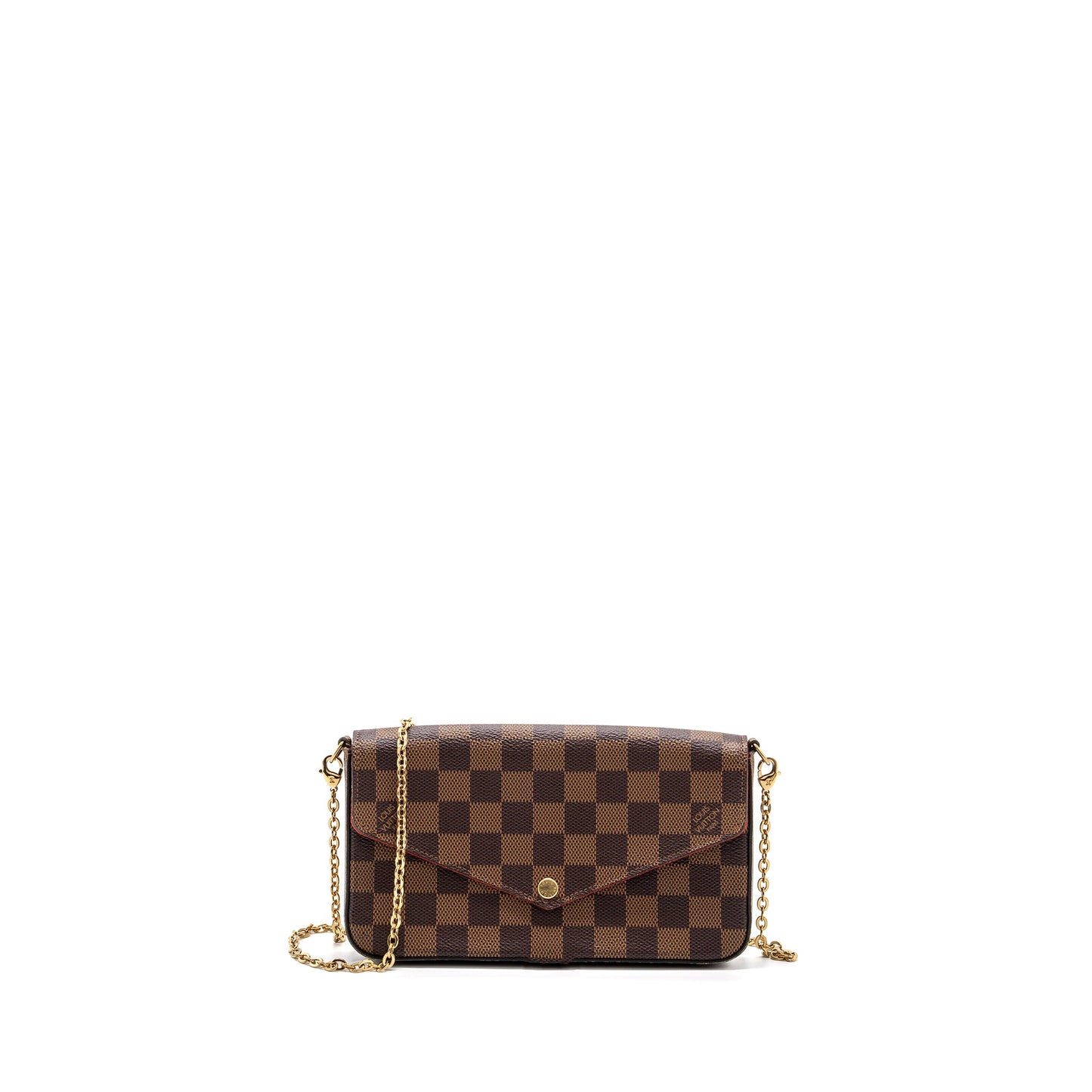 Louis Vuitton Felicie Pochette Damier EbÃ¨ne Canvas