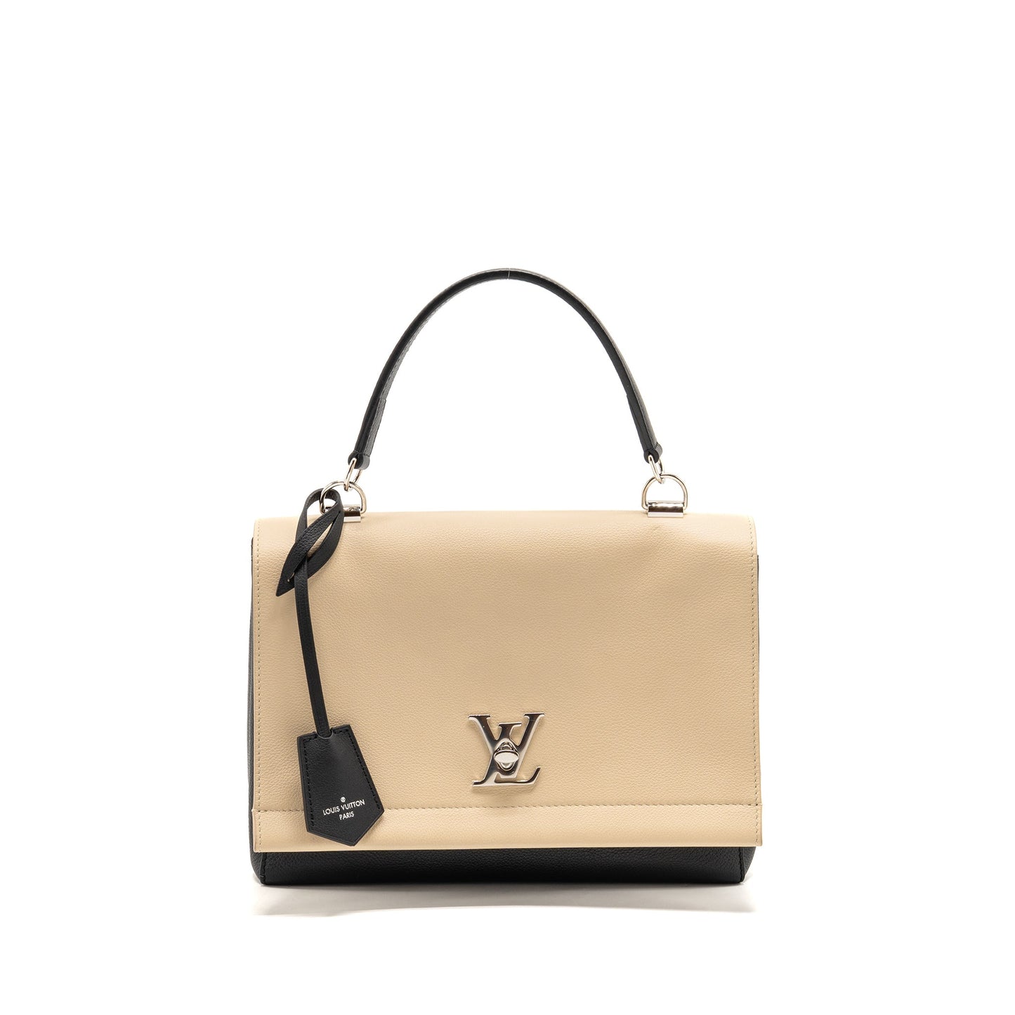 Louis Vuitton Lock Me Calfskin Black/Vanilla