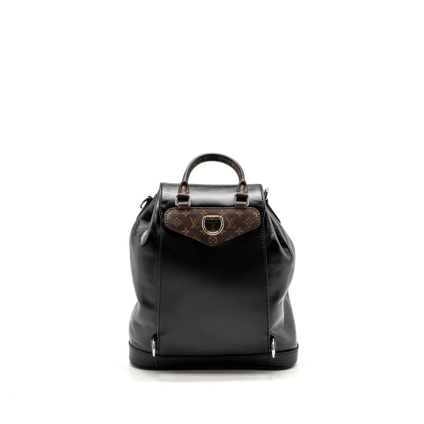 Louis Vuitton Montsouris Backpack Lambskin Black