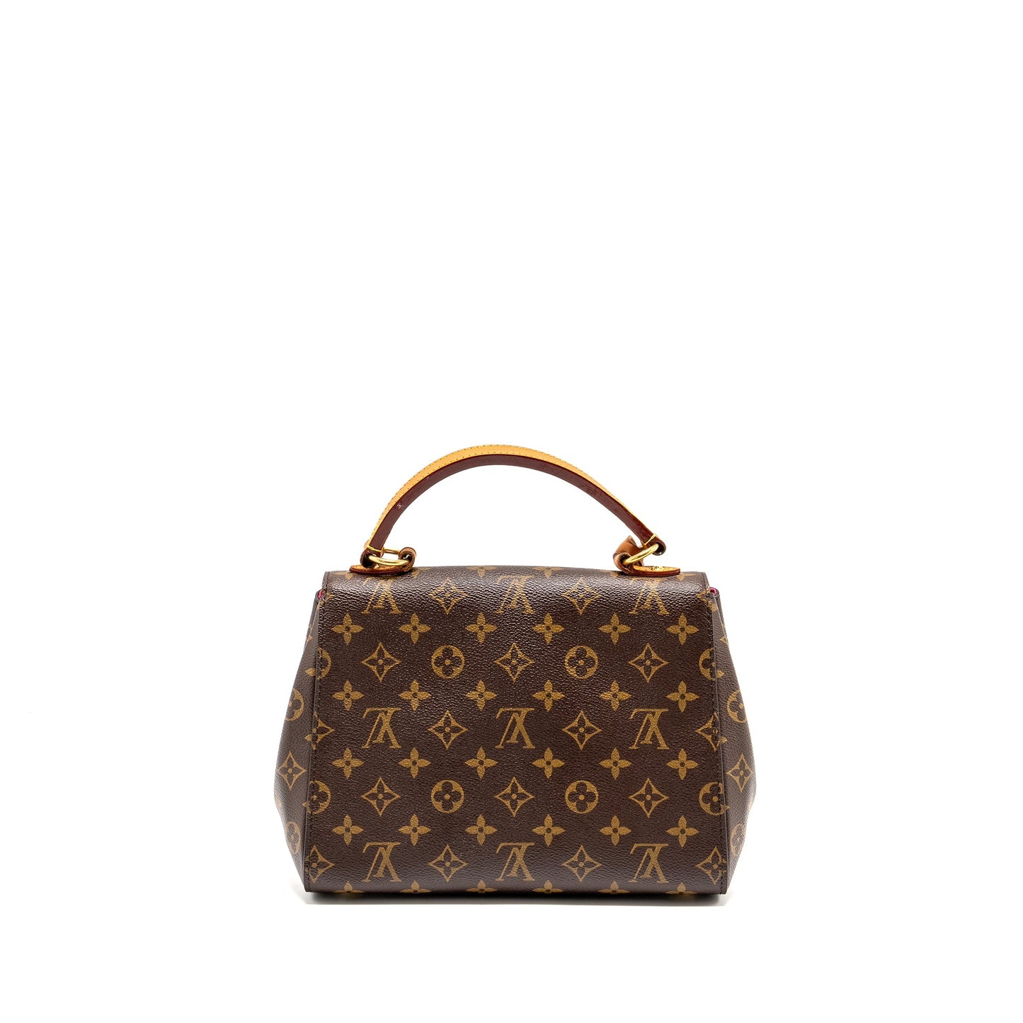 Louis Vuitton Cluny Monogram Canvas with Pink Strap