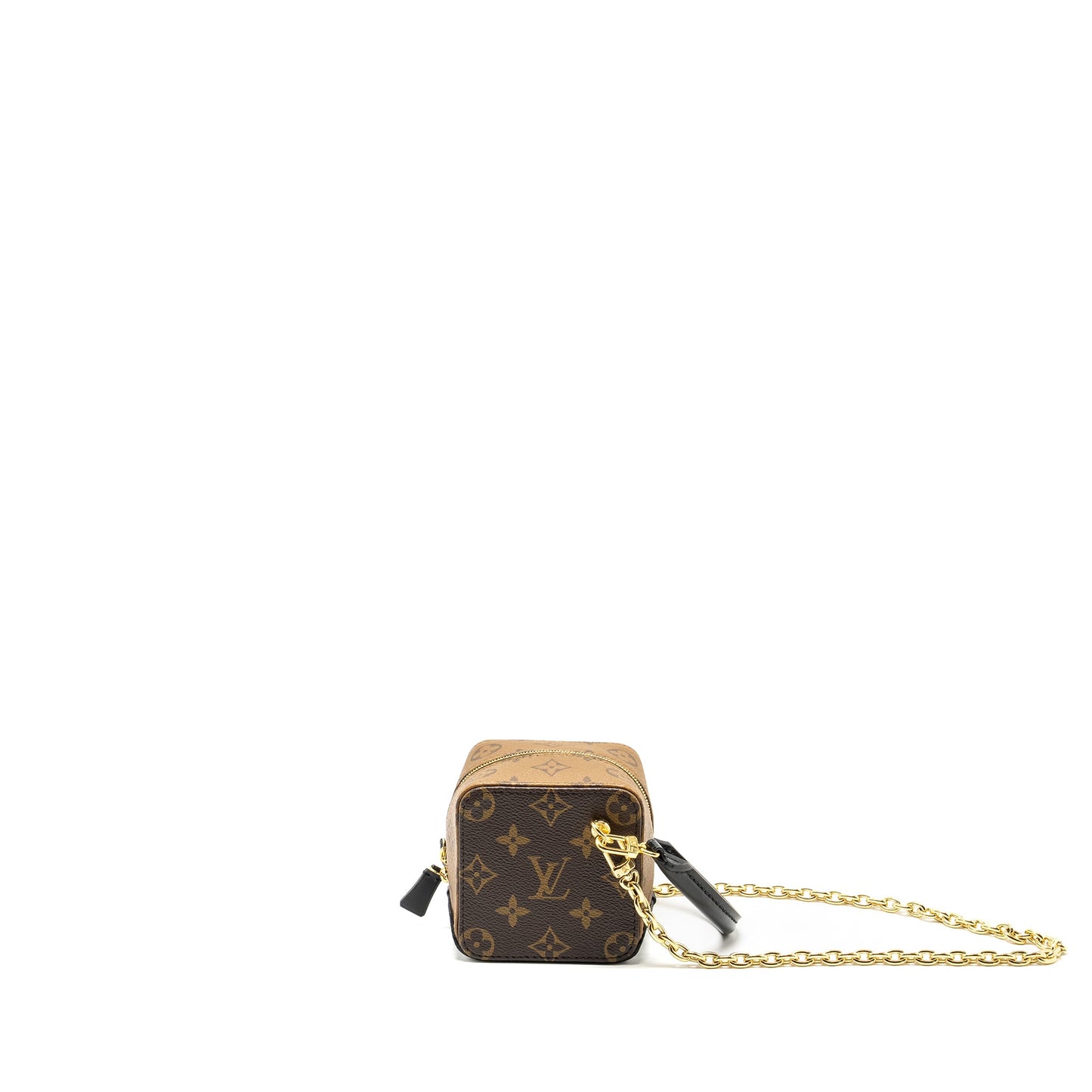 Louis Vuitton Dice Purse Reverse Monogram Canvas / Leather