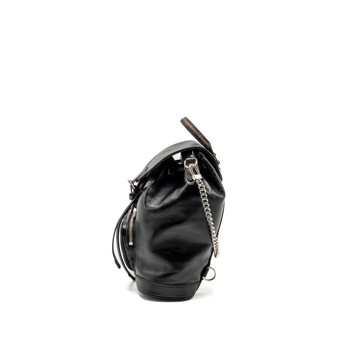 Louis Vuitton Montsouris Backpack Lambskin Black