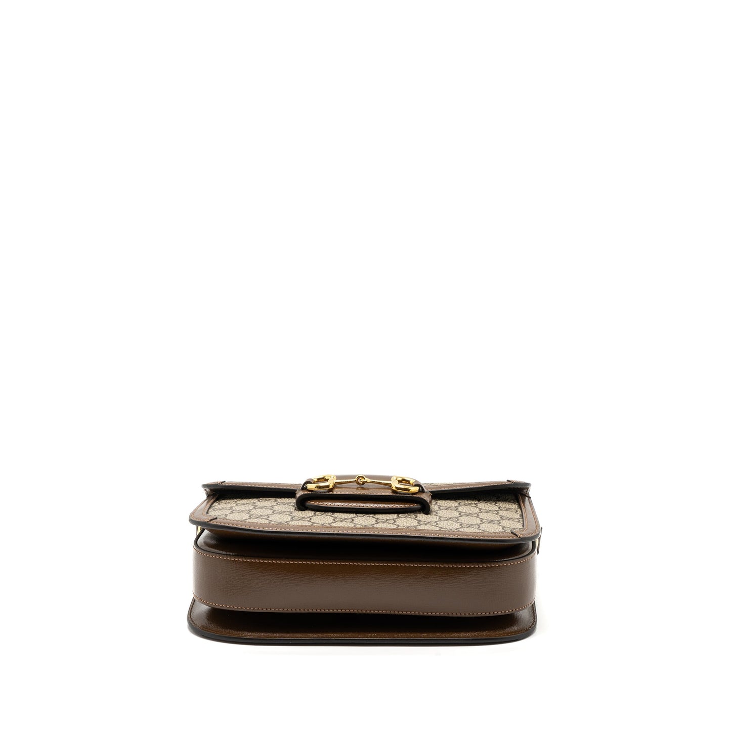 Gucci Horsebit 1955 Mini Purse Supreme Canvas/ Leather Brown