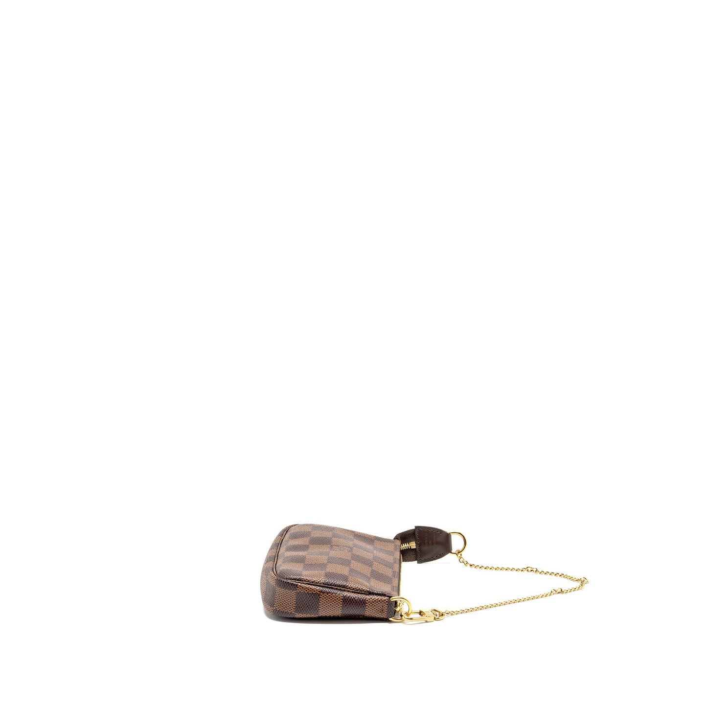 Louis Vuitton Mini Pochette Accessories Damier Ebene Canvas