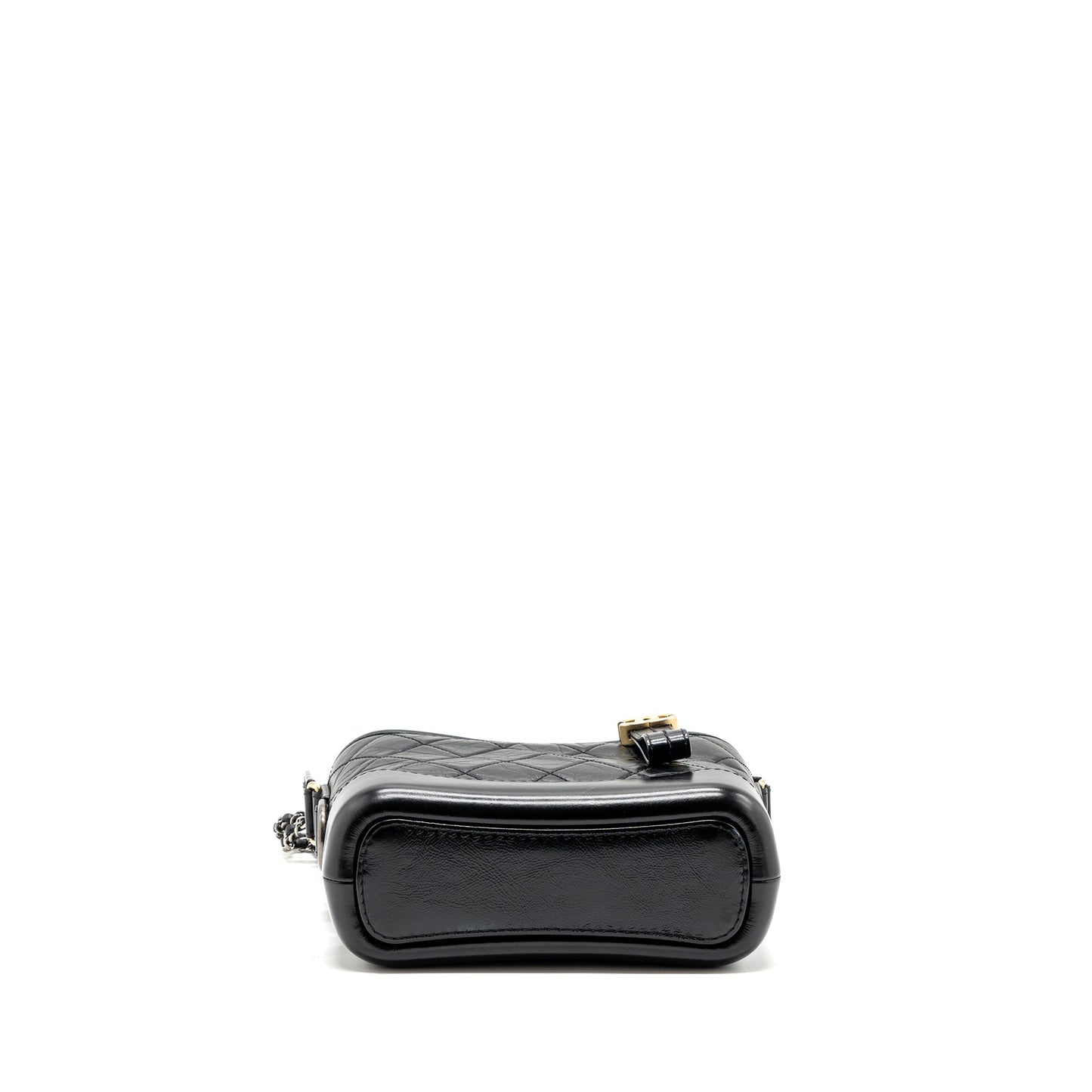 Chanel small Gabrielle hobo bag calfskin black Multicolour hardware