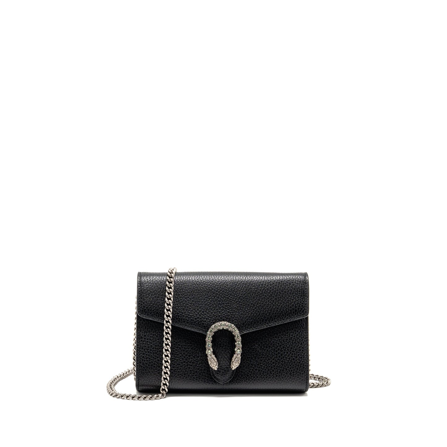 Gucci Dionysus Wallet on Chain Calfskin Black