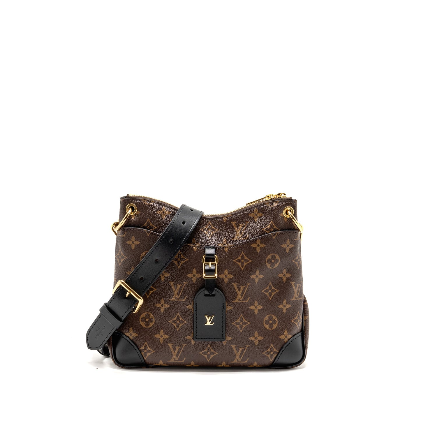 Louis Vuitton Odeon Pm Purse Monogram Canvas Black