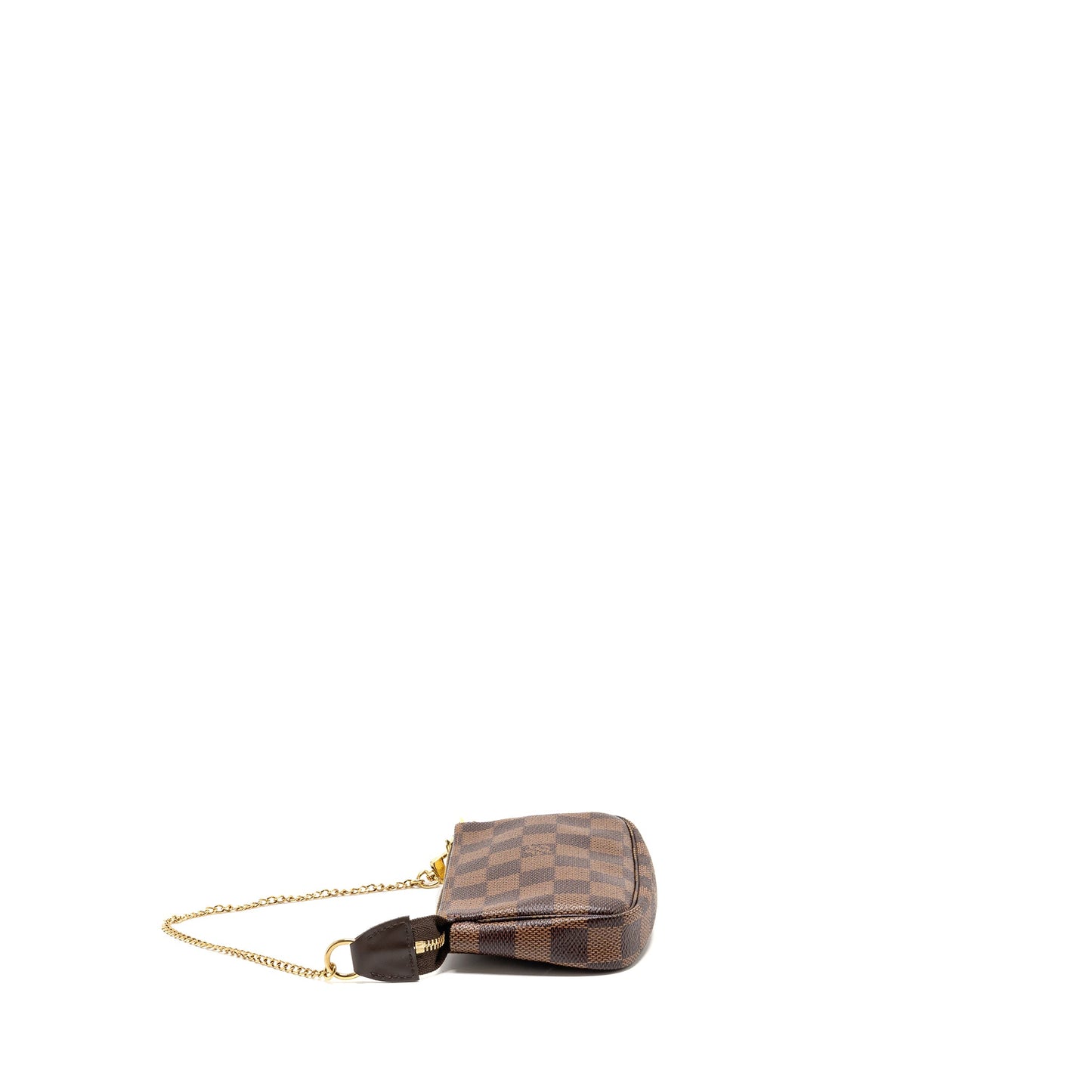Louis Vuitton Mini Pochette Accessories Damier Ebene Canvas