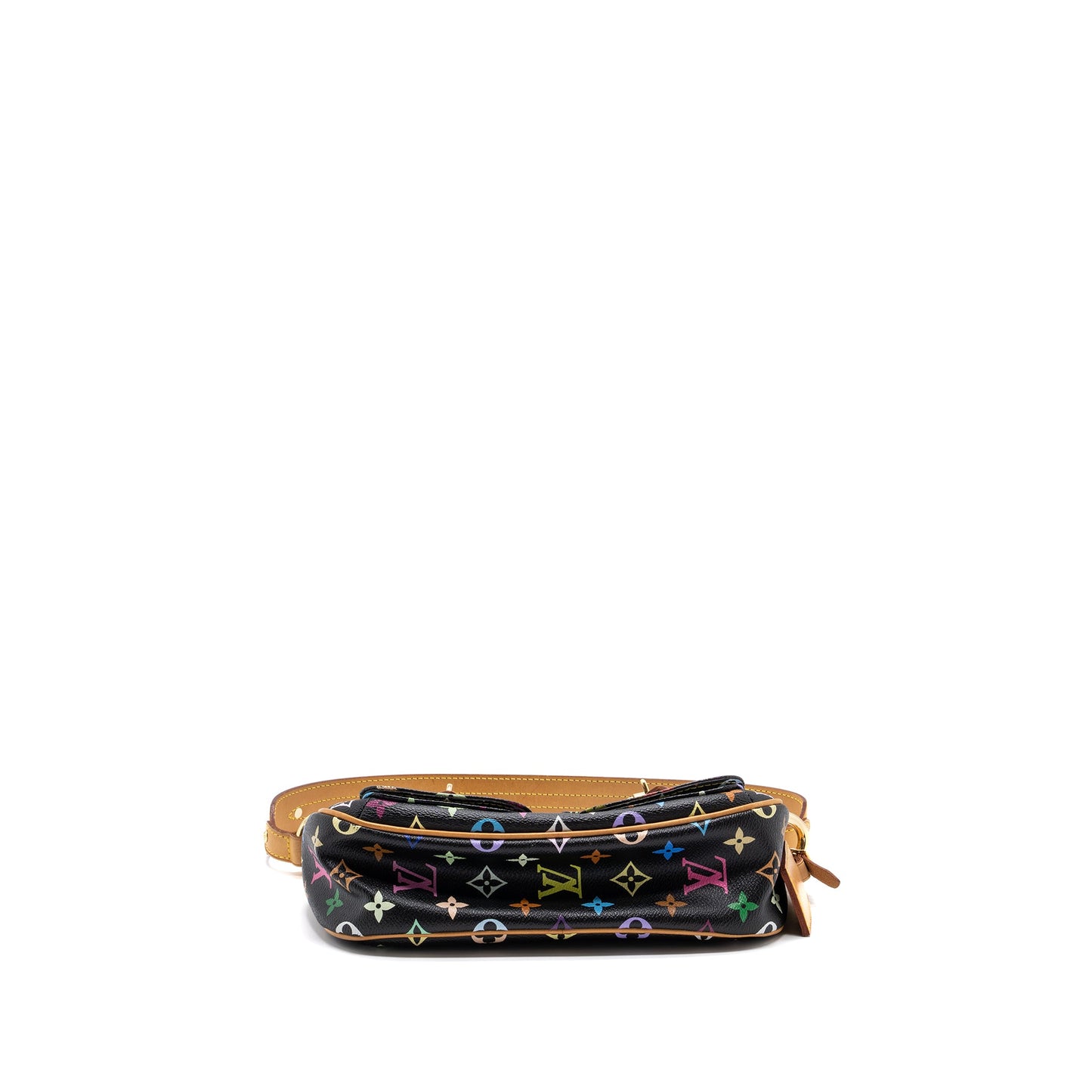 Louis Vuitton Vintage Lodge Purse Multicolour Monogram Canvas Black