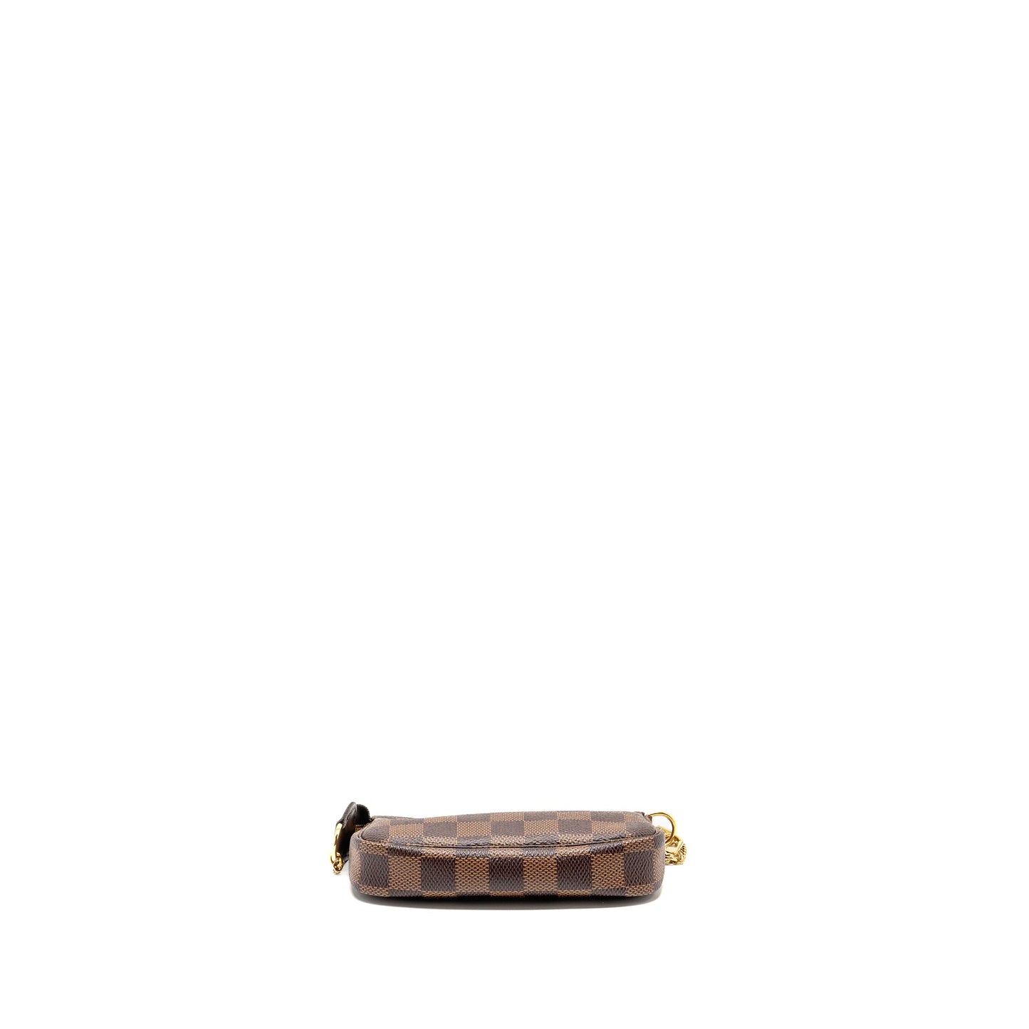 Louis Vuitton Mini Pochette Accessories Damier Ebene Canvas