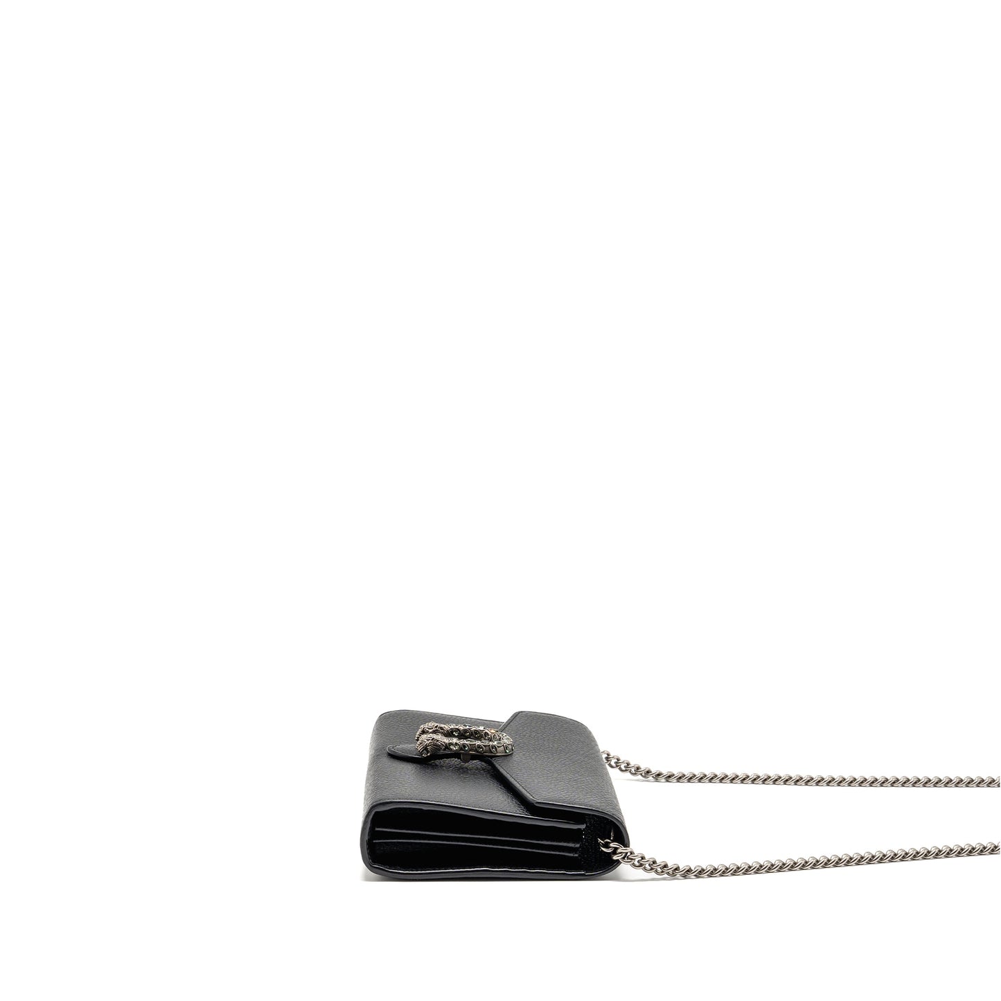 Gucci Dionysus Wallet on Chain Calfskin Black