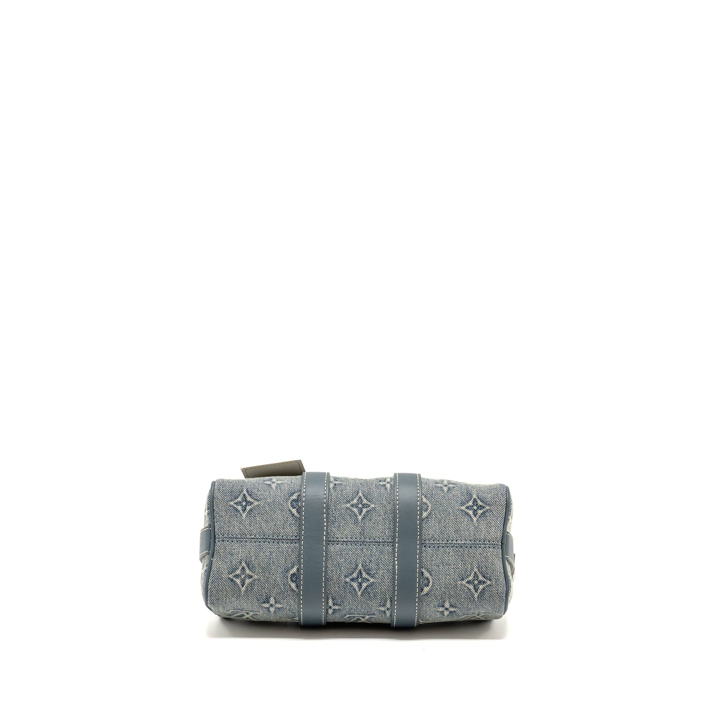 Louis Vuitton Keepall Bandouliere 25 Washed Denim Canvas Blue