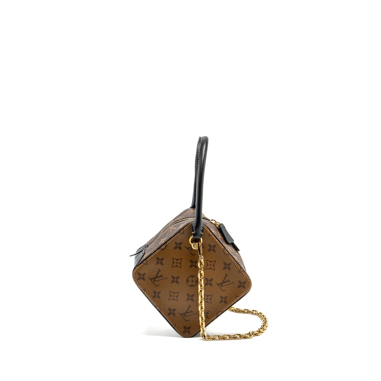 Louis Vuitton Square Purse Monogram Reverse Canvas