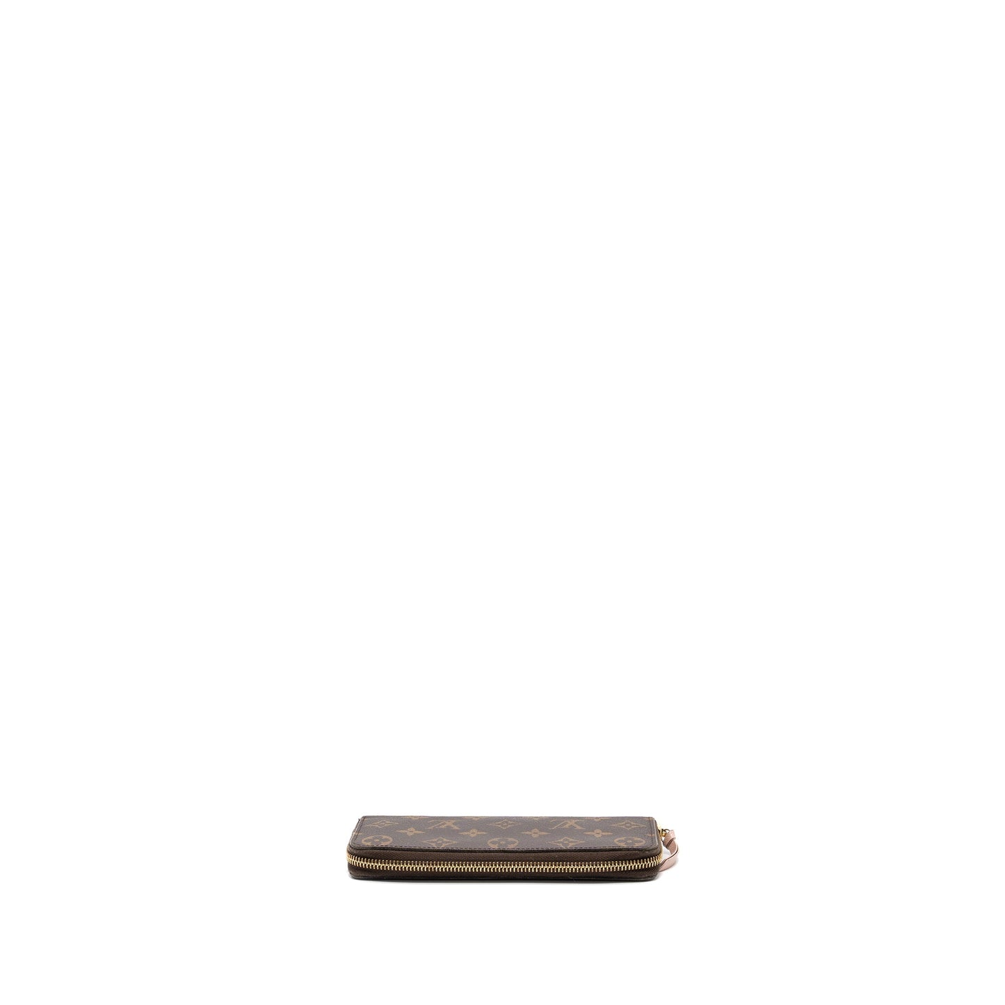 Louis Vuitton Clemence Long Wallet MONOGRAM CANVAS Rose ballerine