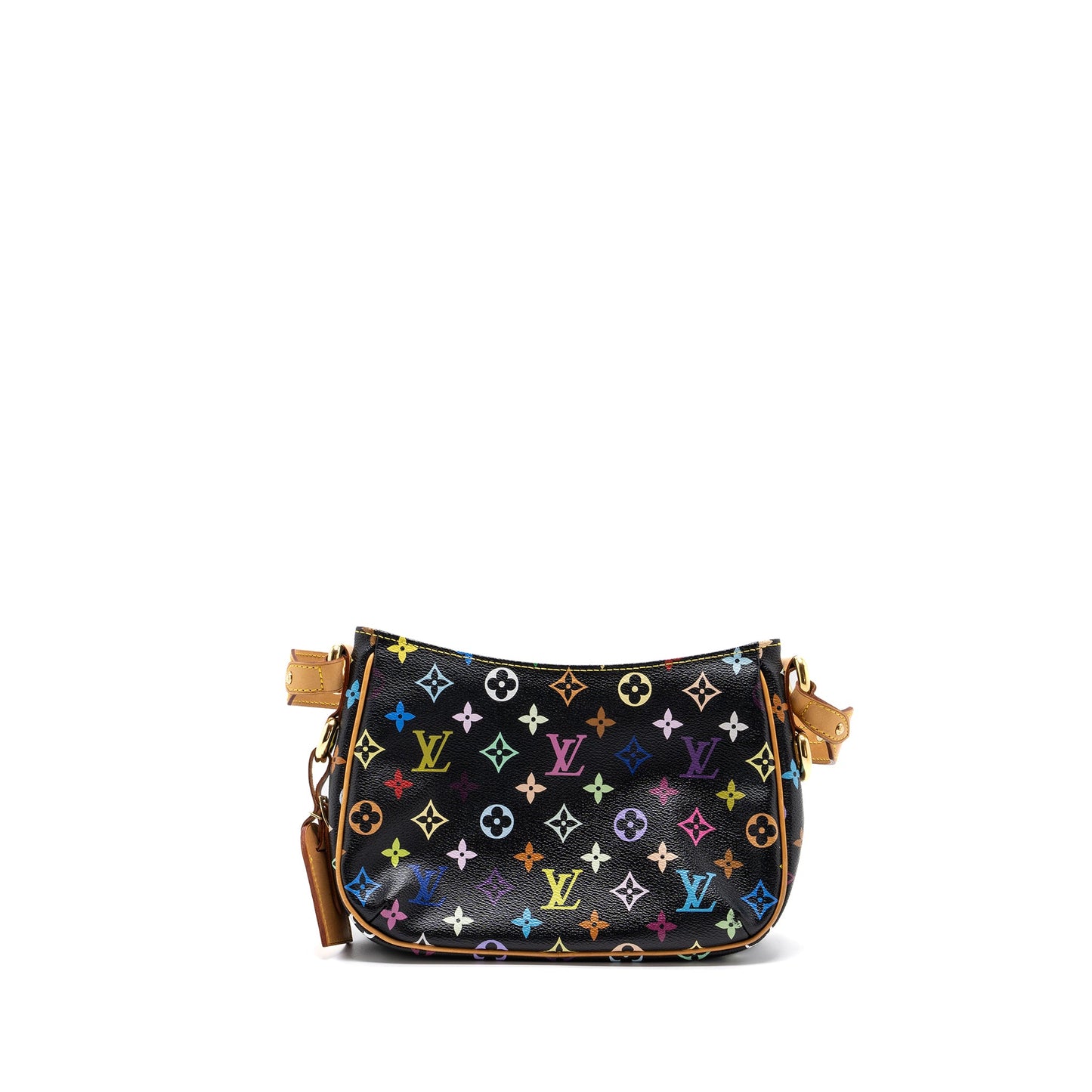 Louis Vuitton Vintage Lodge Purse Multicolour Monogram Canvas Black
