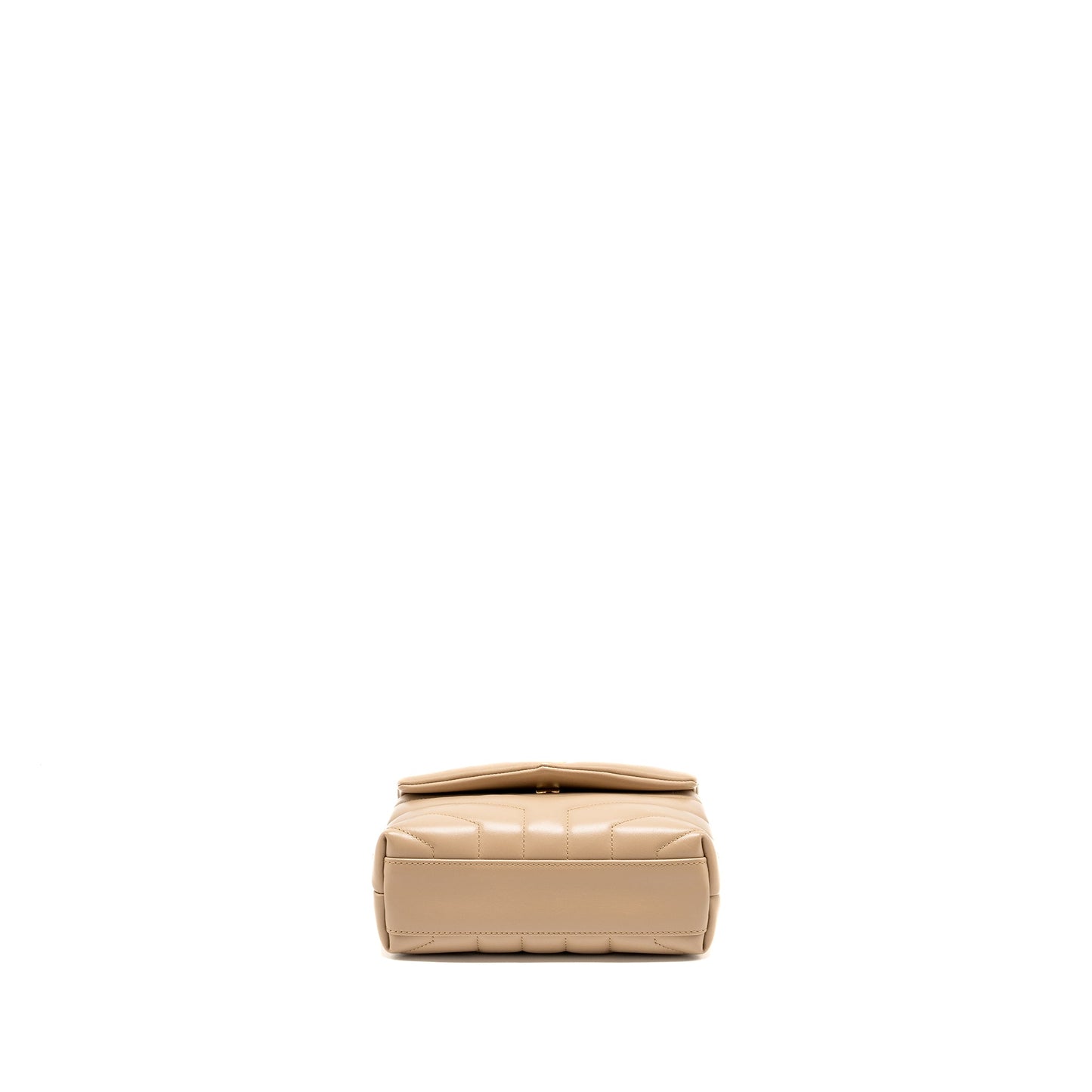 Saint Laurent/ Loulou Toy Strap Purse Calfskin Beige