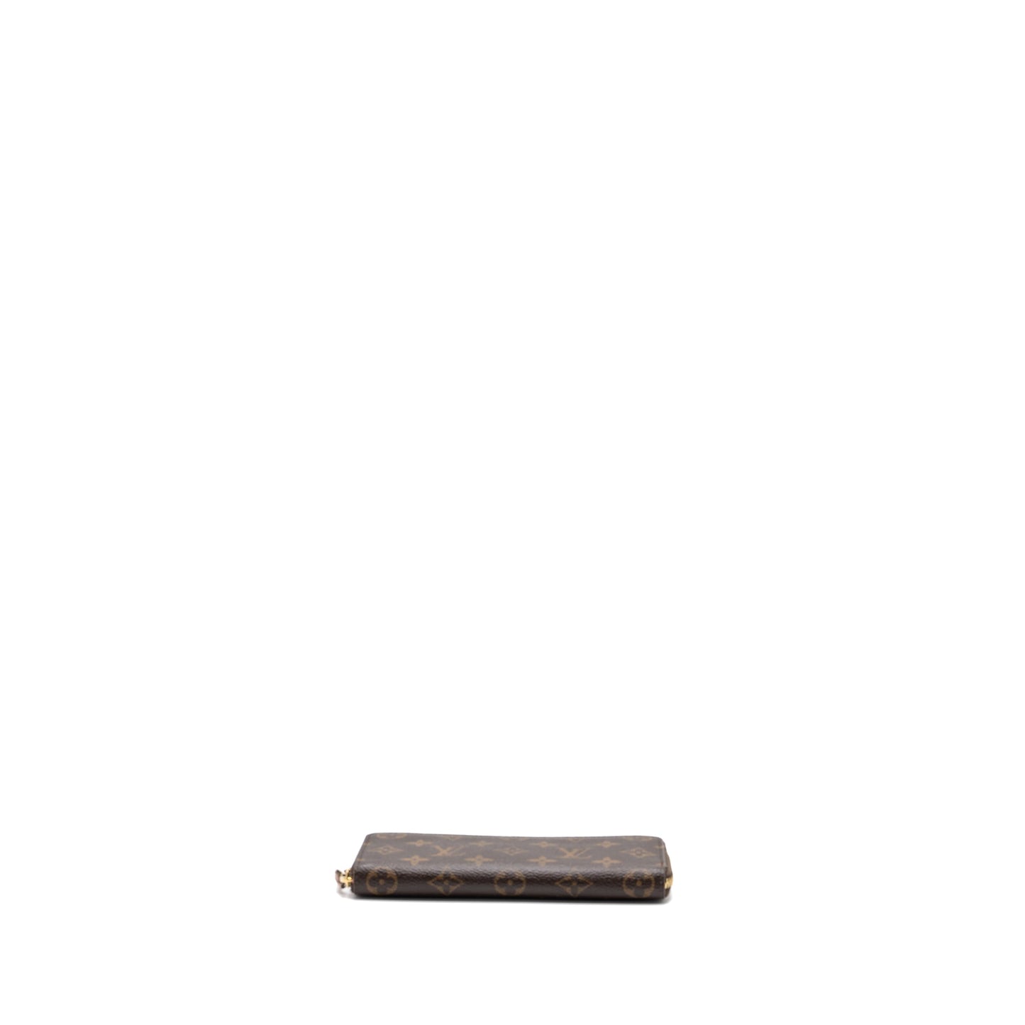 Louis Vuitton Clemence Long Wallet MONOGRAM CANVAS Rose ballerine