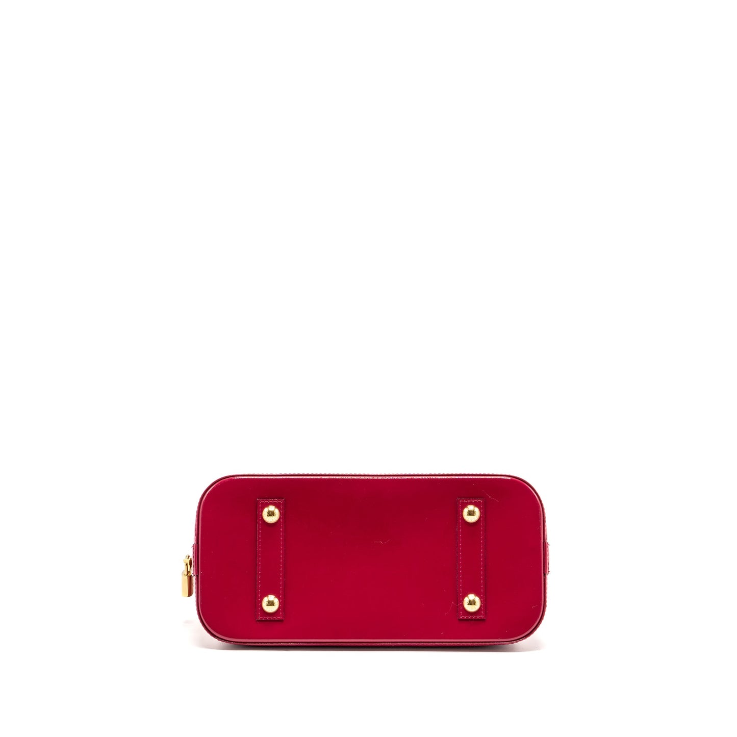 Louis Vuitton alma pm patent leather Indian rose
