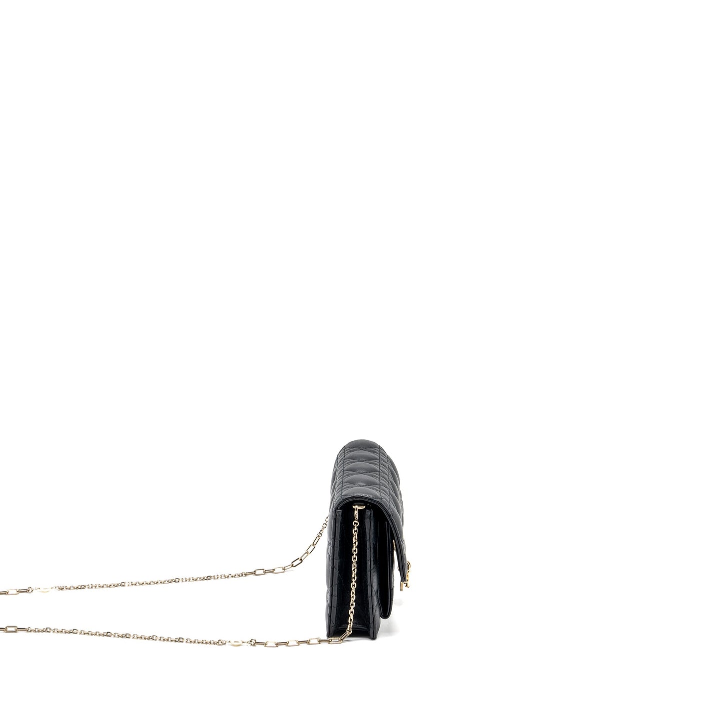 Dior My Dior Daily Chain Pouch Lambskin Black