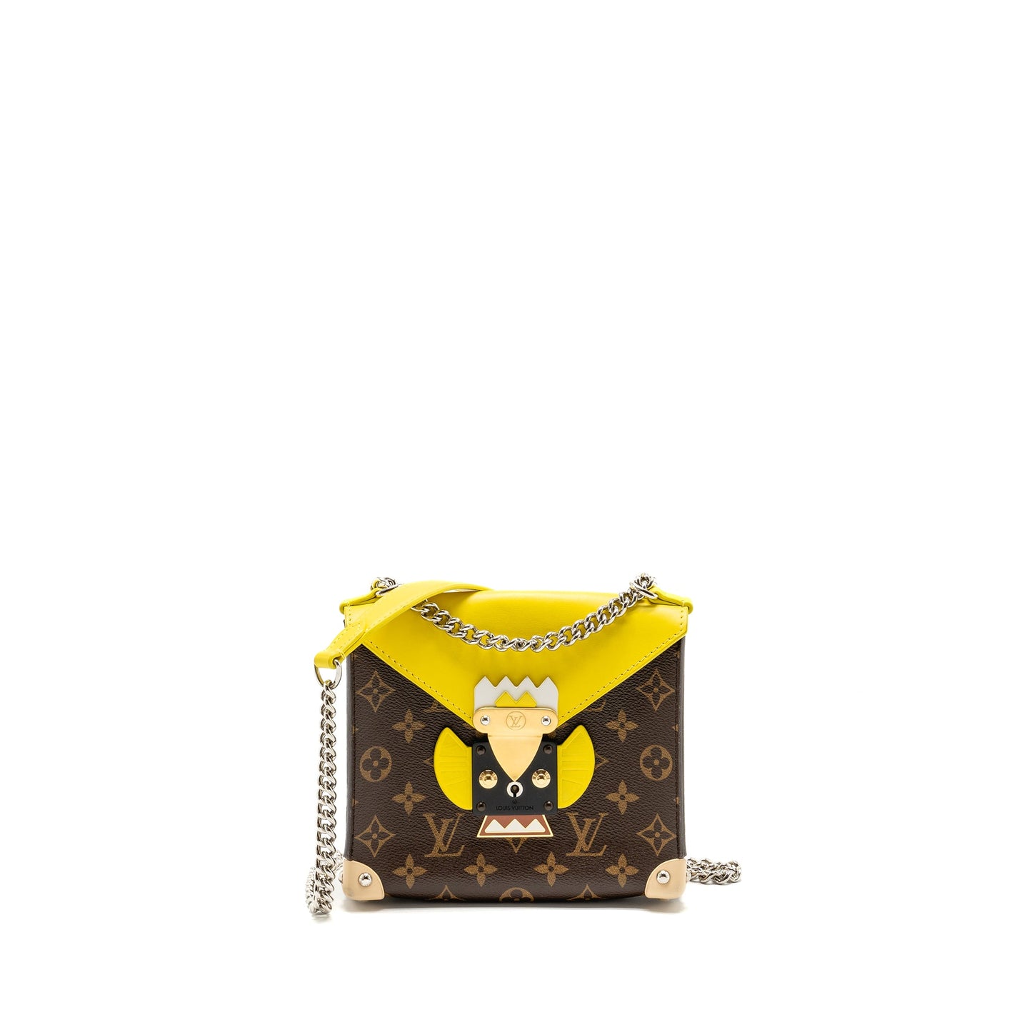 Louis Vuitton Tribal Mask Pochette Monogram Canvas/Leather Multicolour with Multicolour Hardware