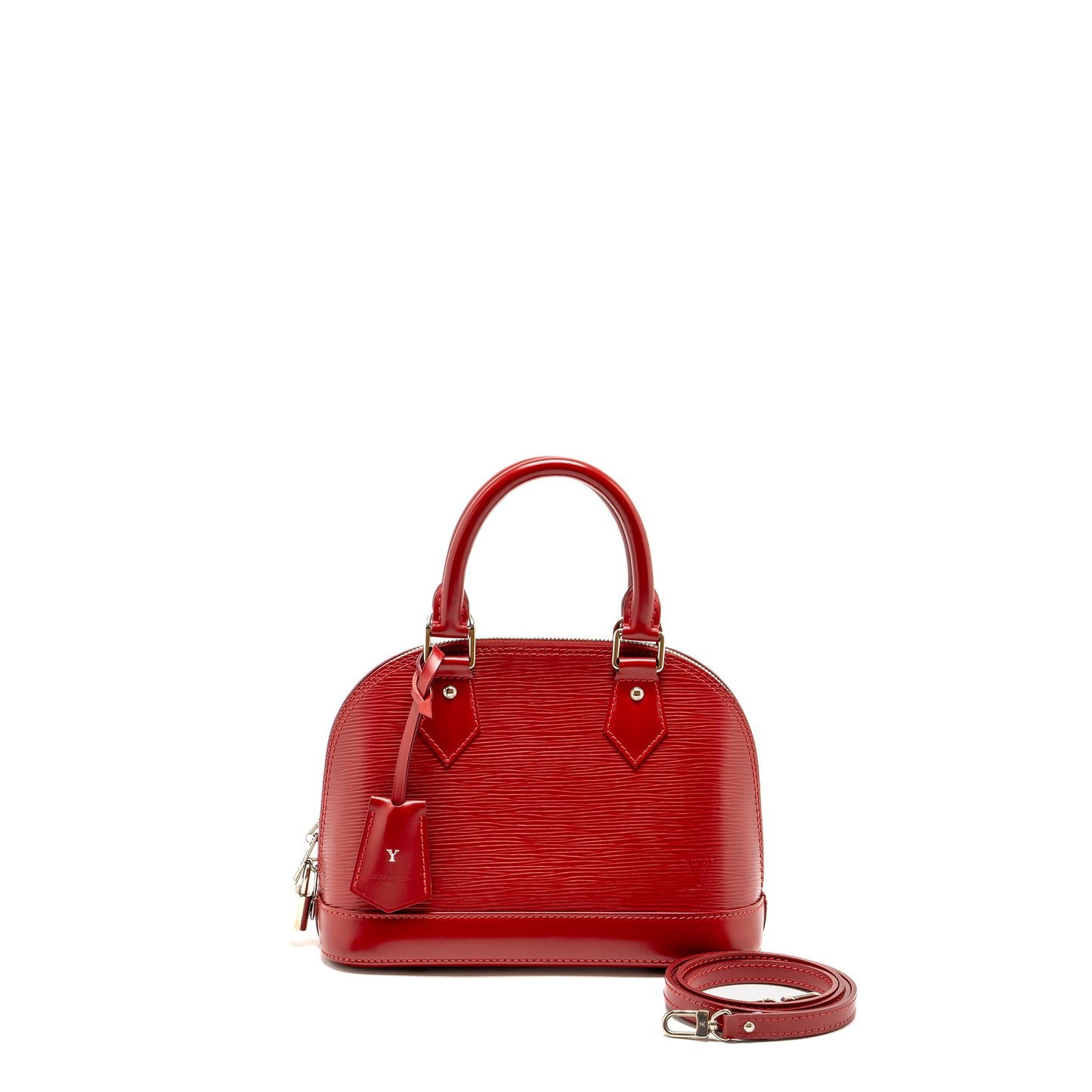 Louis Vuitton Alma Epi Red