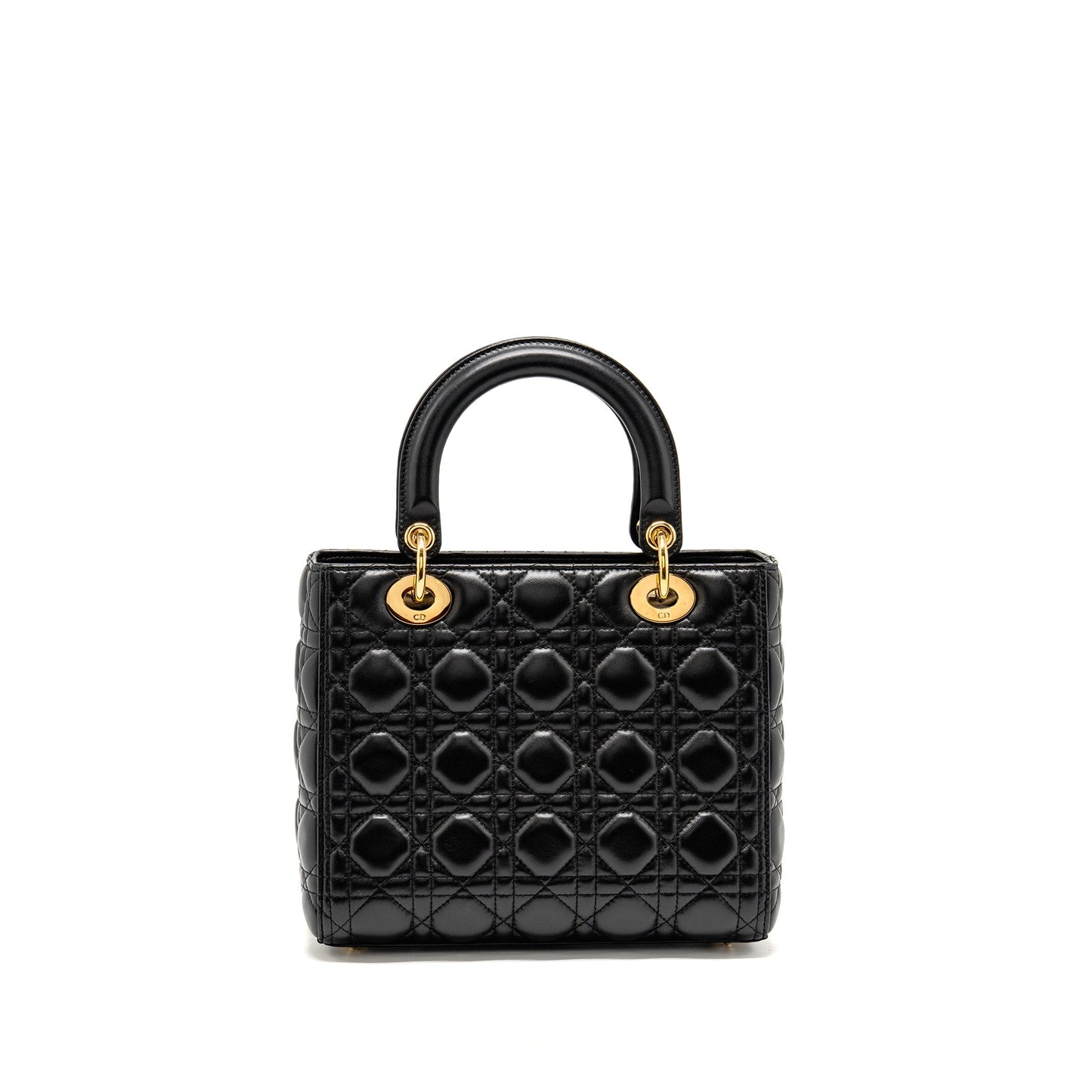 Dior Medium Lady Dior Lambskin Black