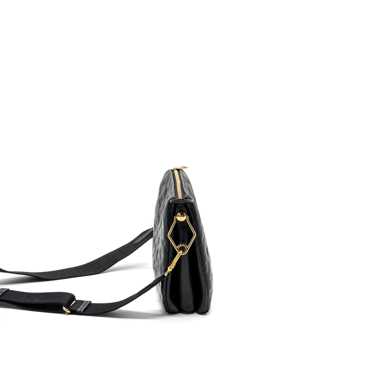 Louis Vuitton Coussin Monogram Empreinte Lambskin Black (New Version)