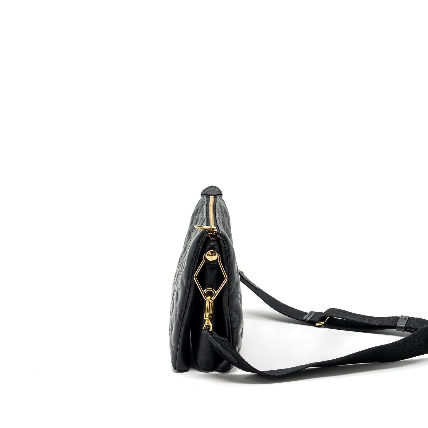 Louis Vuitton Coussin Monogram Empreinte Lambskin Black (New Version)