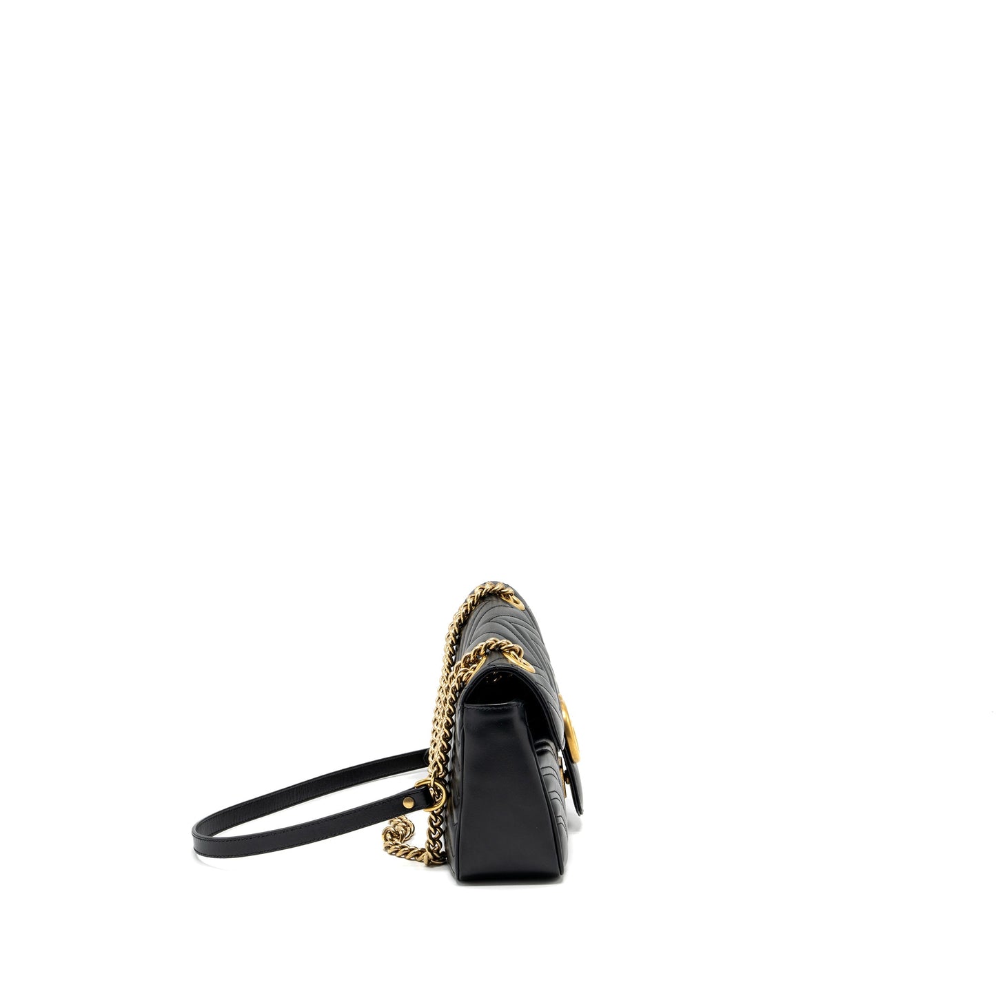 Gucci Small Marmont Mini Purse calfskin Black