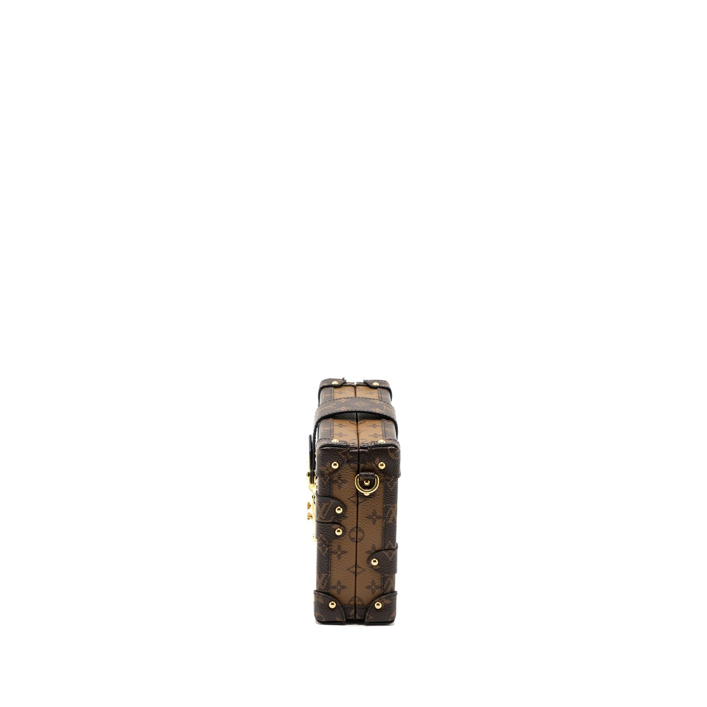 Louis vuitton petite malle monogram reverse canvas