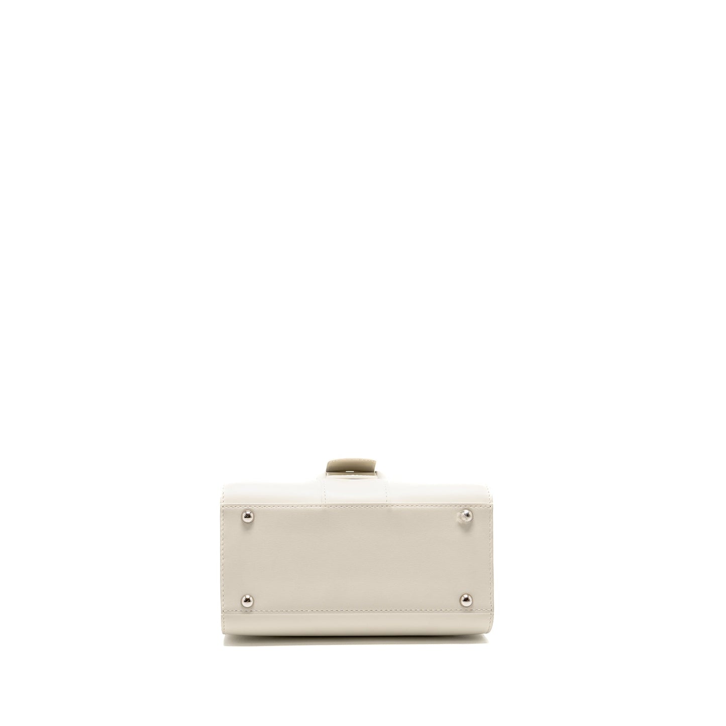 Delvaux Mini Brilliant Box Calfskin Ivory
