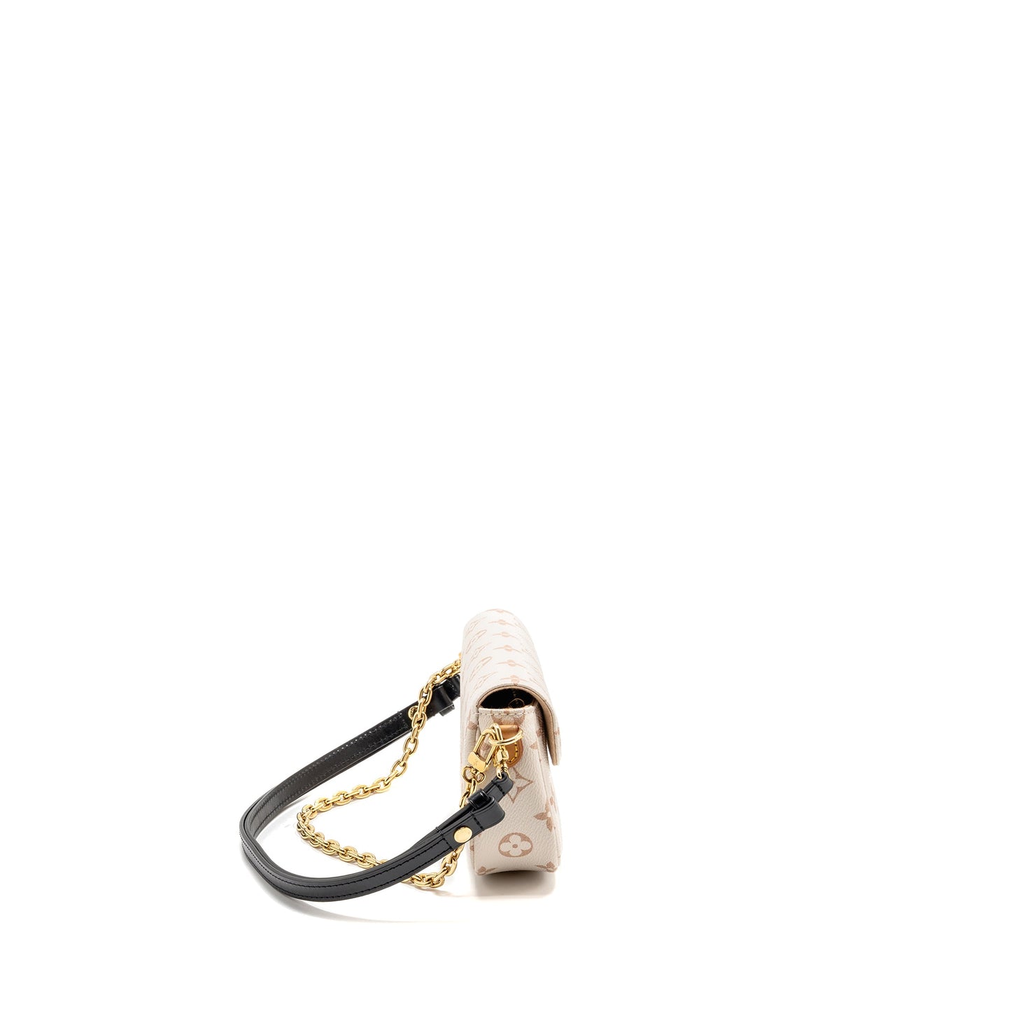 Louis Vuitton Ivy wallet on chain Monogram canvas beige/ cream