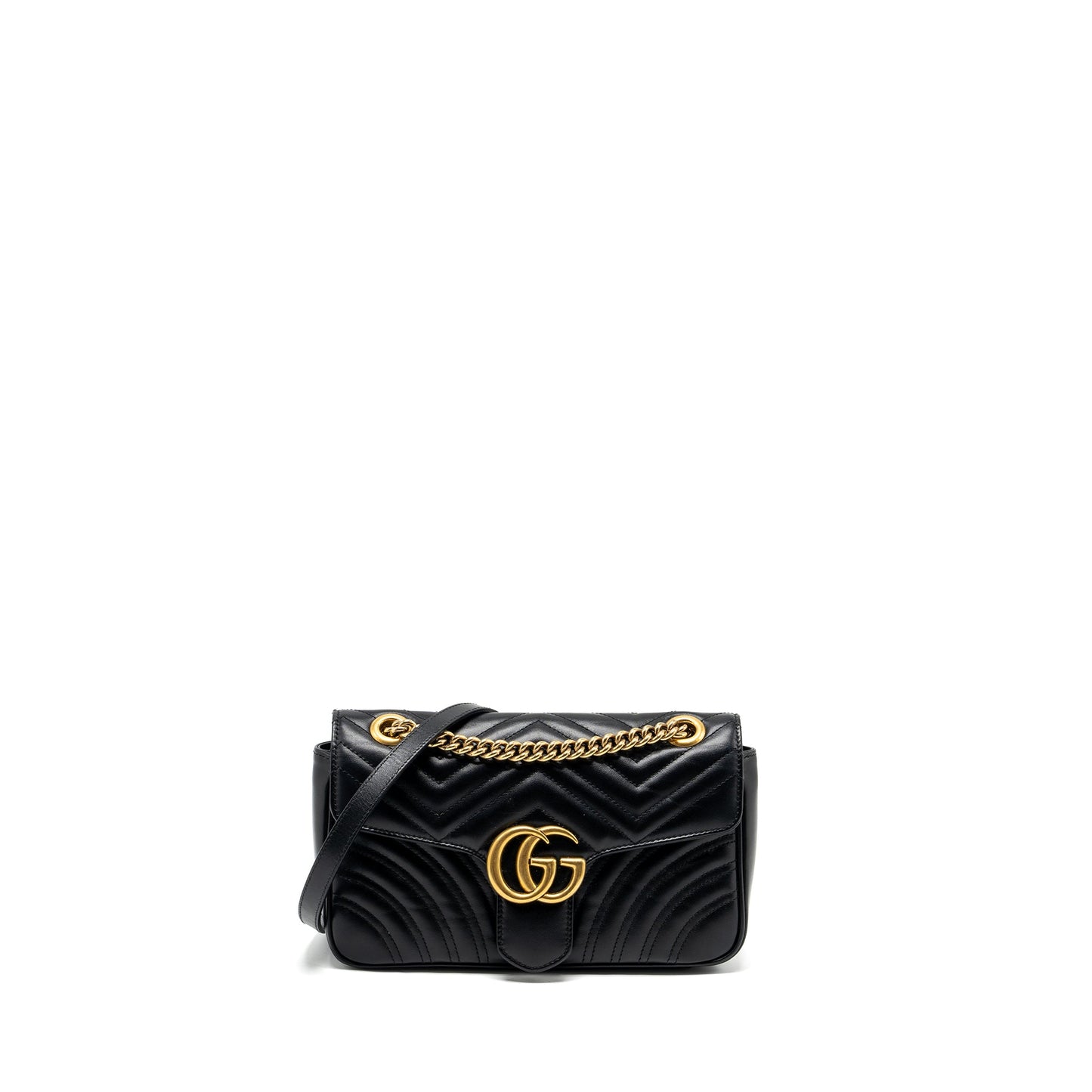 Gucci Small Marmont Mini Purse calfskin Black