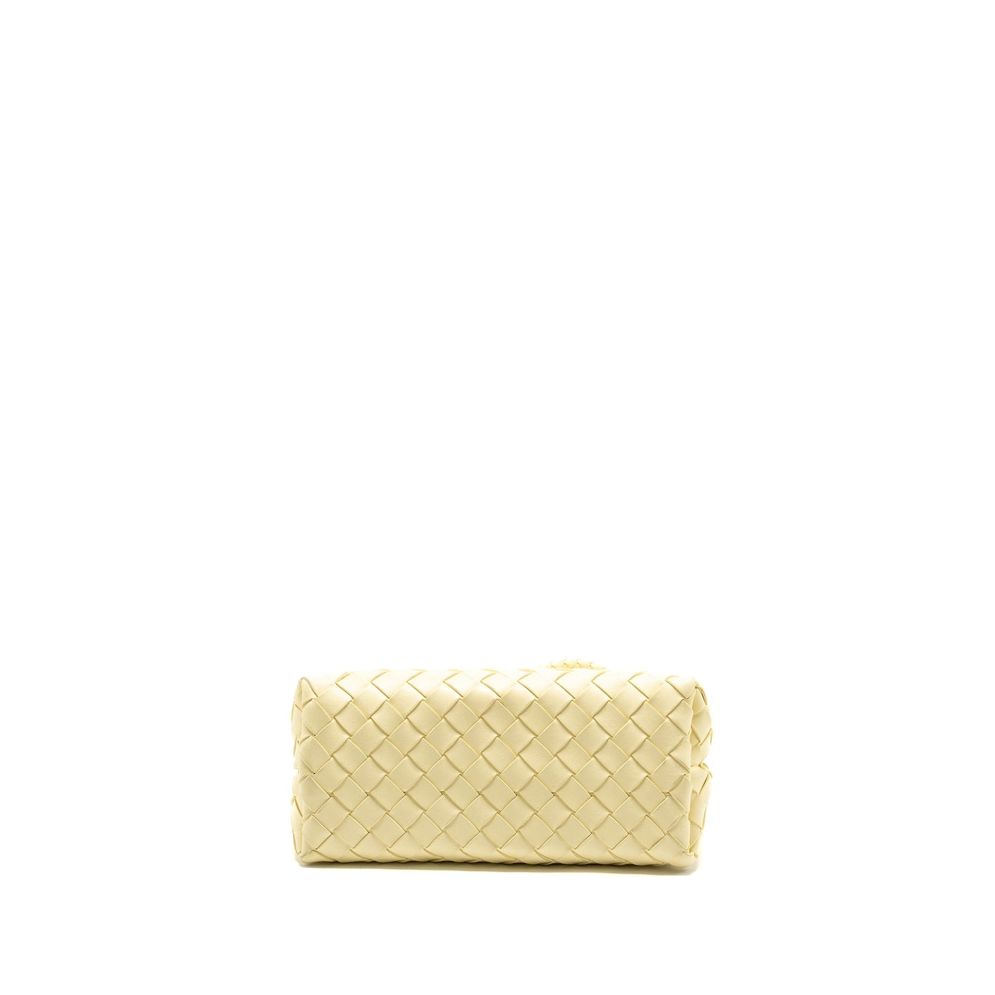 Bottega Veneta Small Andiamo Purse Lambskin Light Yellow