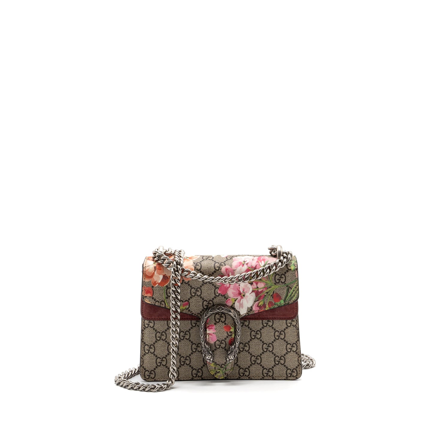 Gucci Dionysus Mini Purse Superme Canvas/Blossom Printed Multicoloured