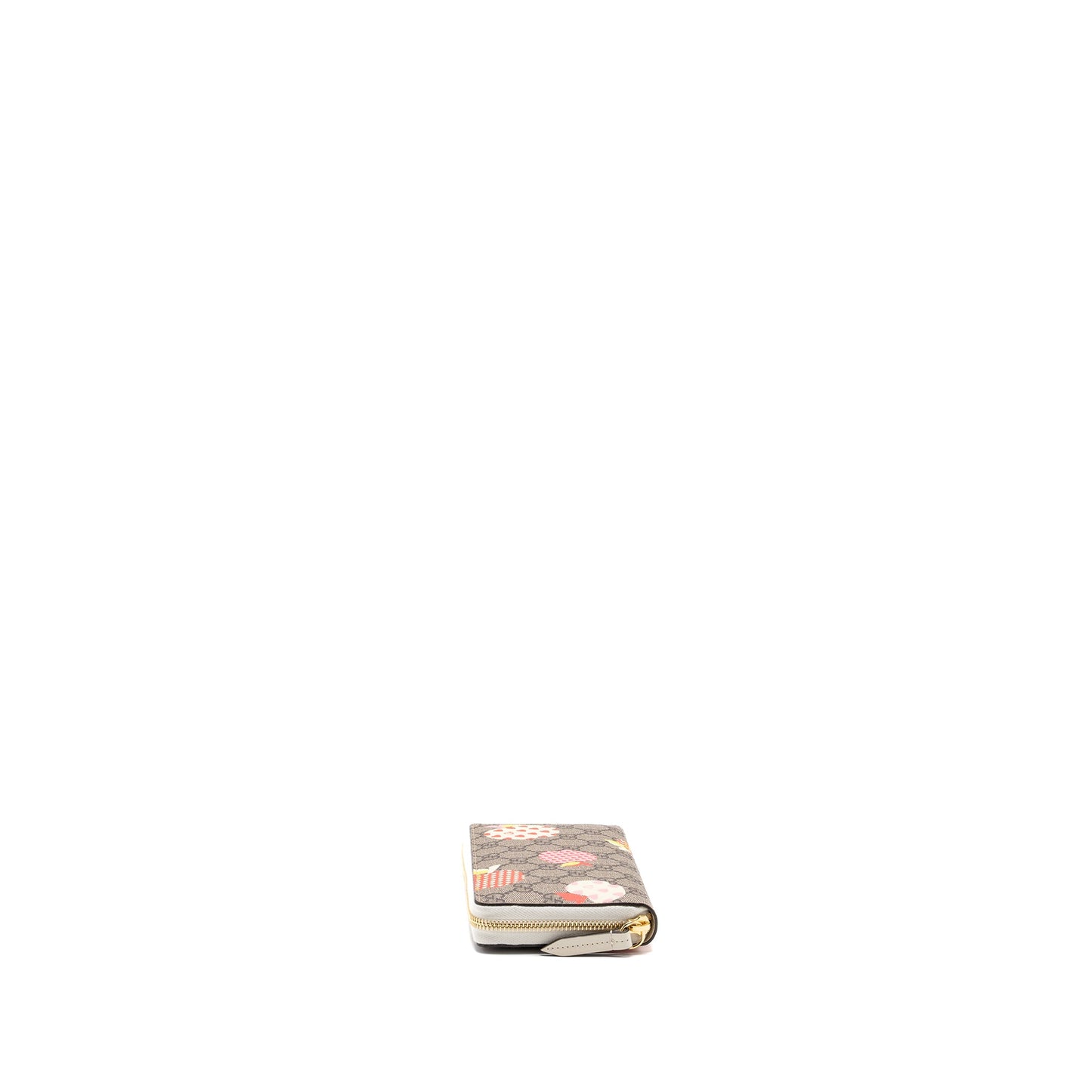 Gucci zipper wallet supreme canvas with print multicolor
