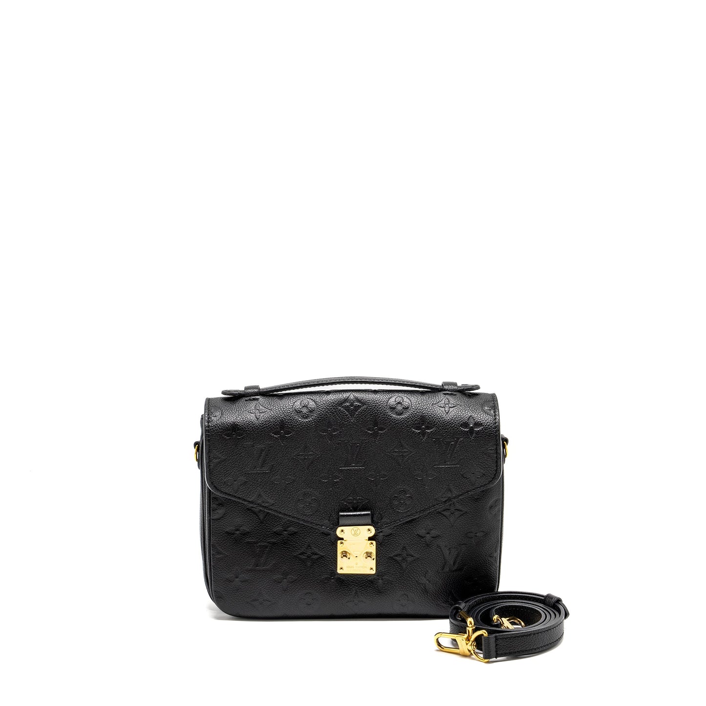 Louis Vuitton Pochette Metis Monogram Empreinte Black