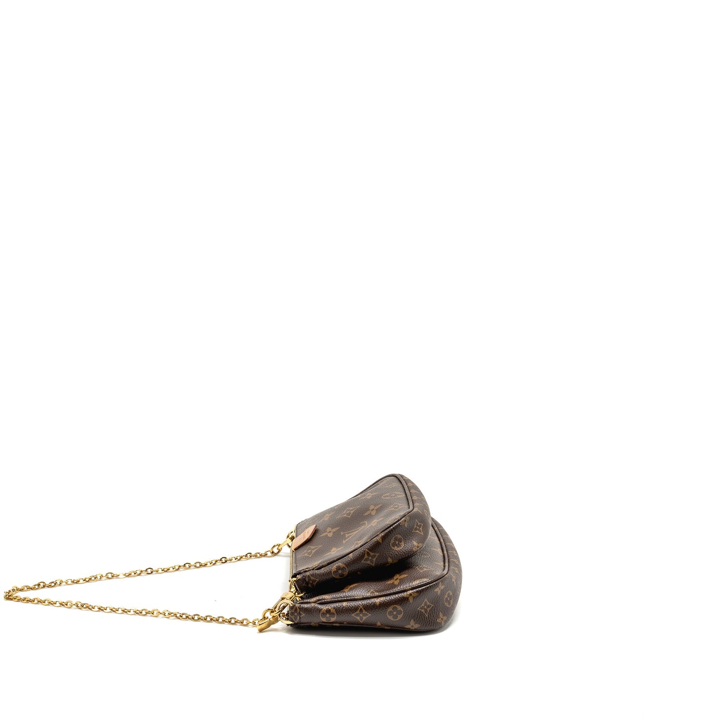 Louis Vuitton Multi Pochette Khaki Strap Monogram Canvas