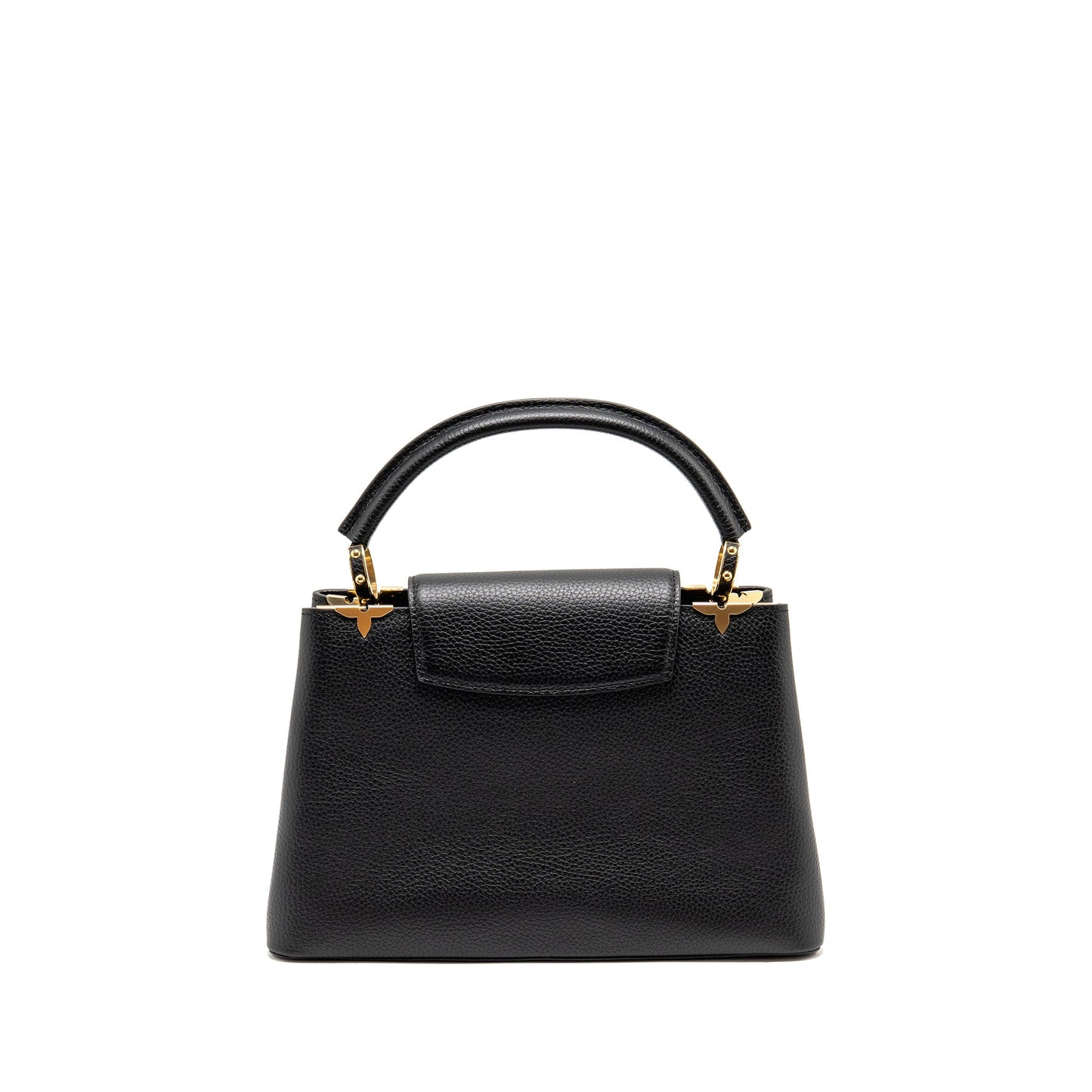 Louis Vuitton Capucines mm Taurillon Leather Black