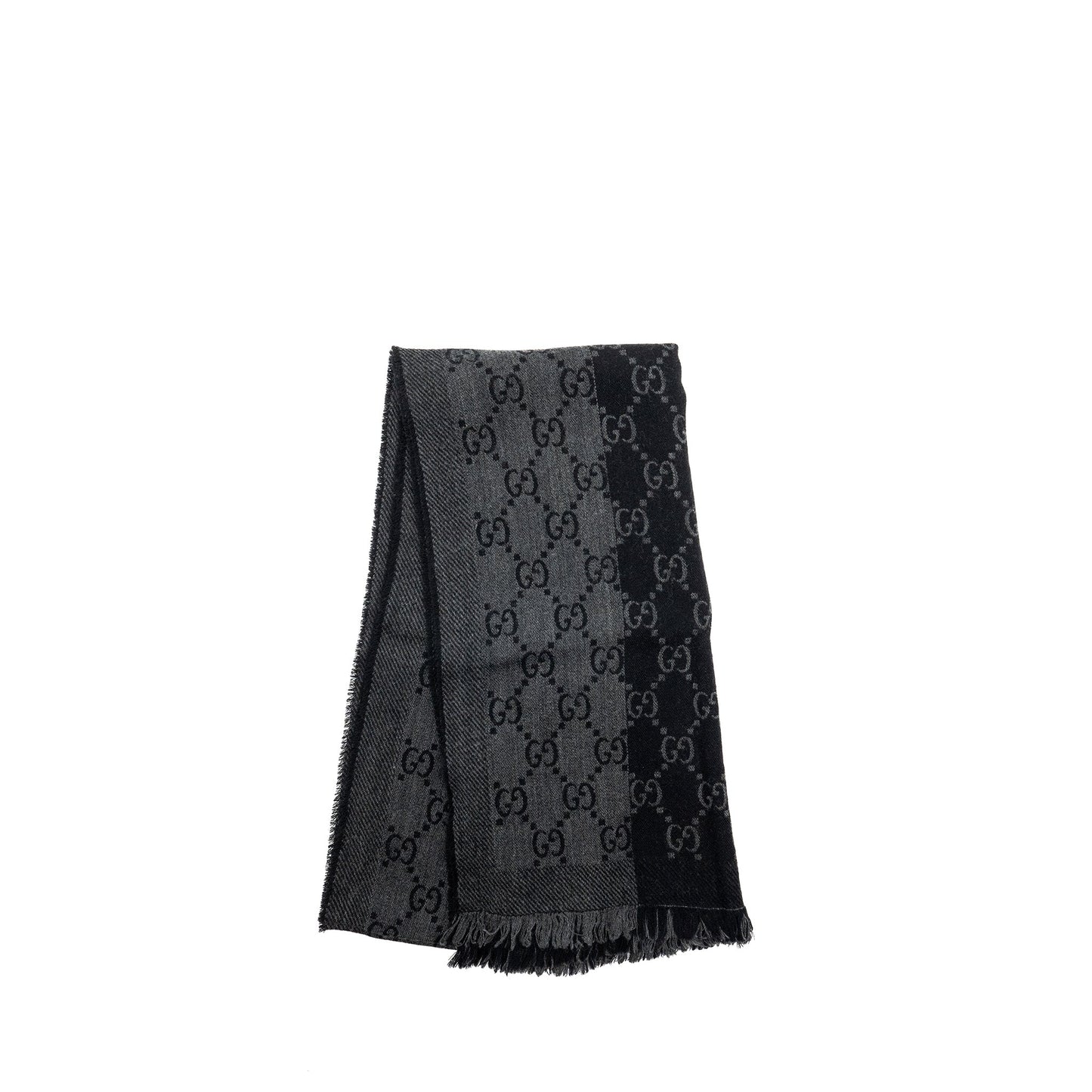 Gucci Jacquard Scarf Wool Multicolour