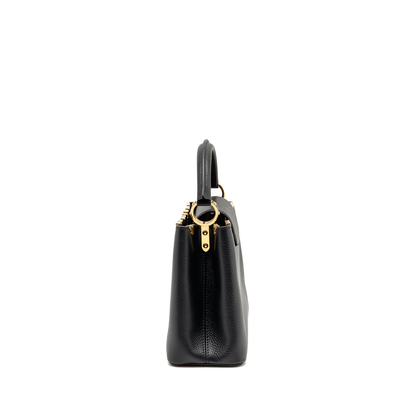 Louis Vuitton Capucines mm Taurillon Leather Black