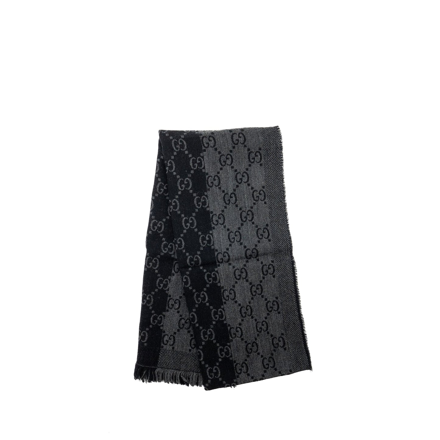 Gucci Jacquard Scarf Wool Multicolour