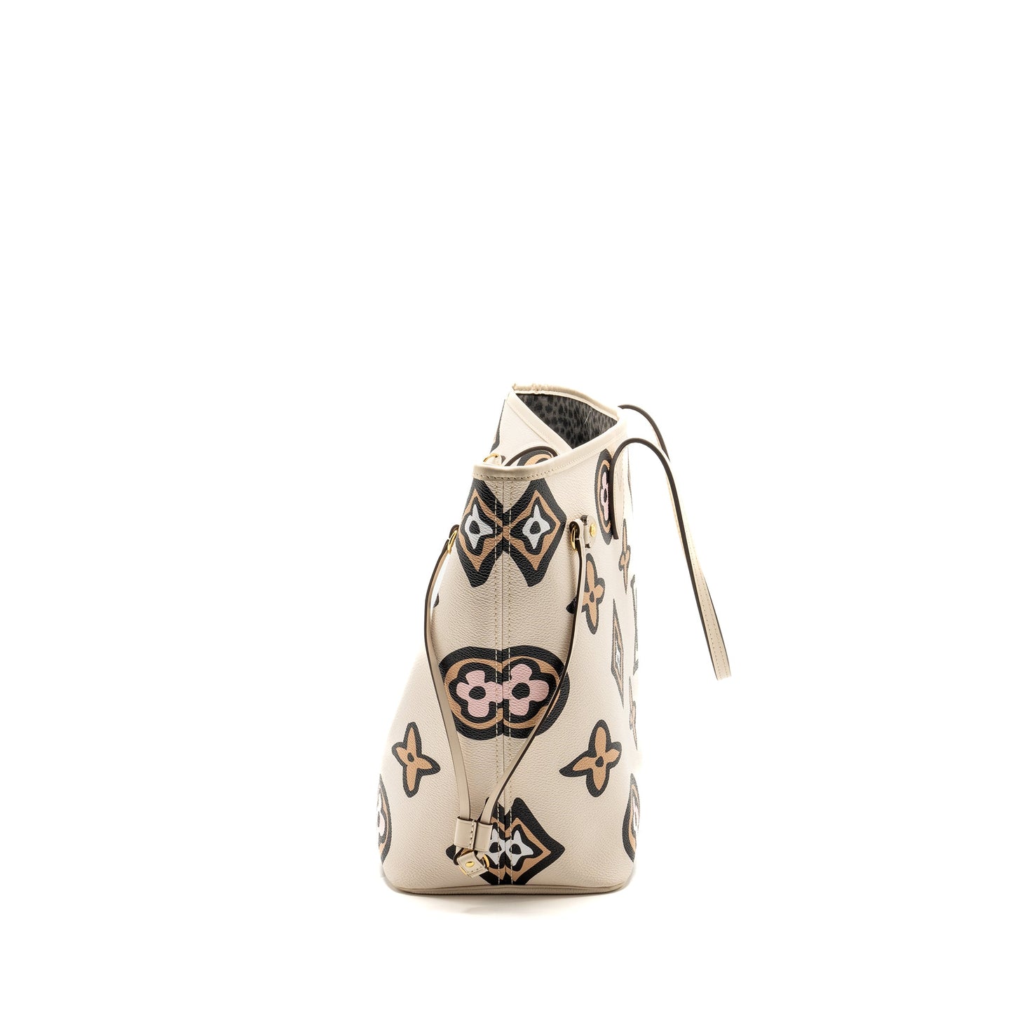 Louis Vuitton Neverfull Wild at heart Empreinte Cream