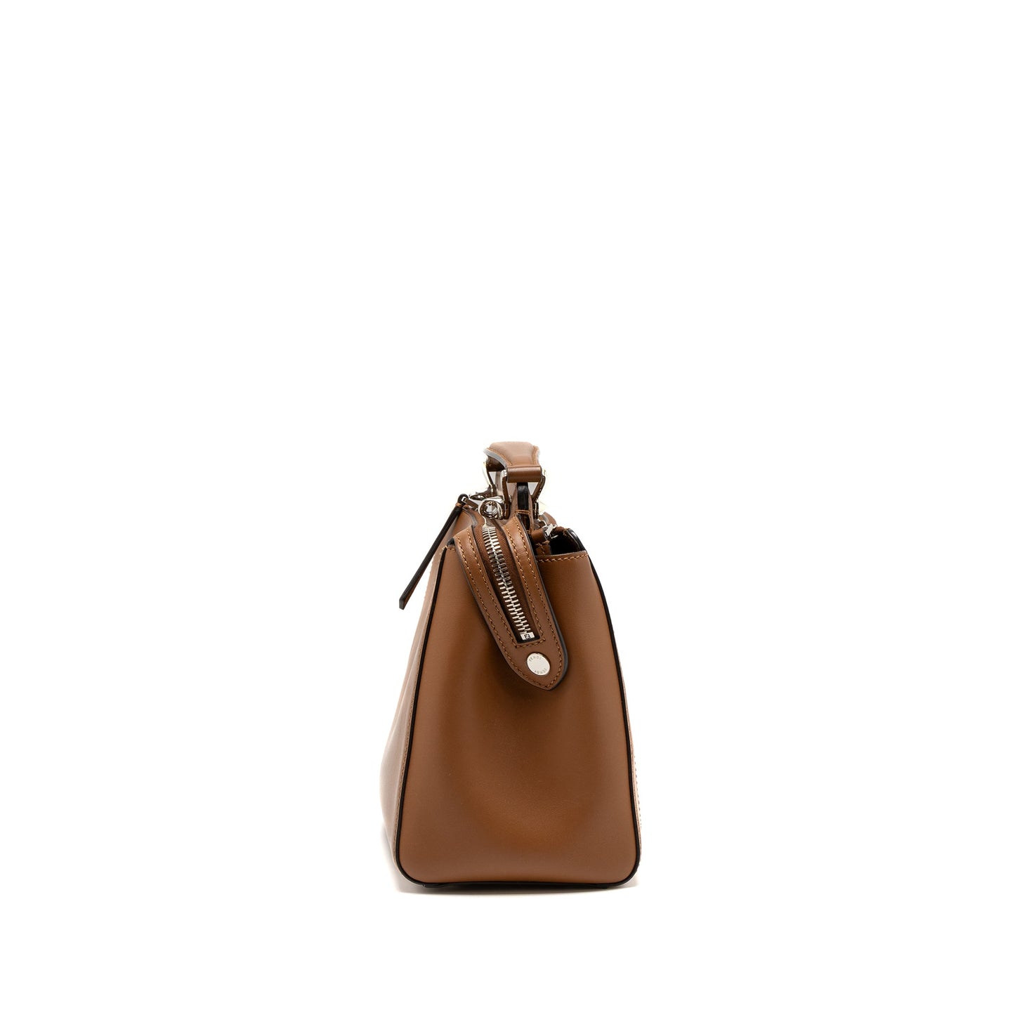 Fendi DotCom Purse Calfskin Brown